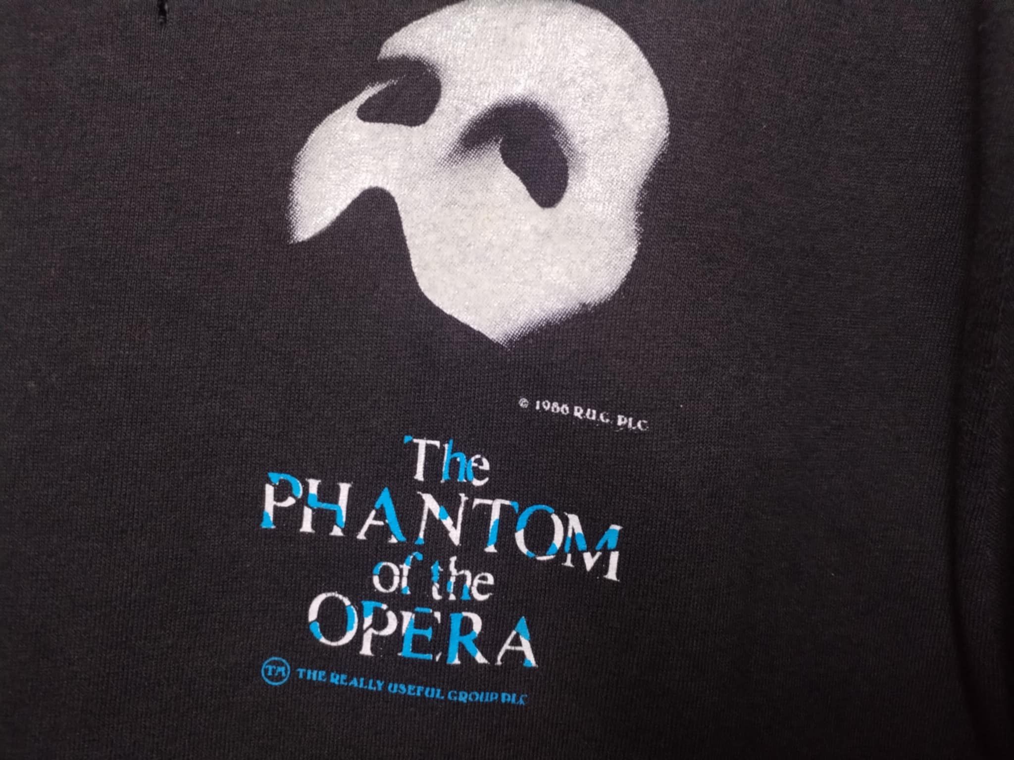 Vintage Thrashed Sun Faded Phamtom of the opera Shirt Distressed Size US L / EU 52-54 / 3 - 3 Thumbnail