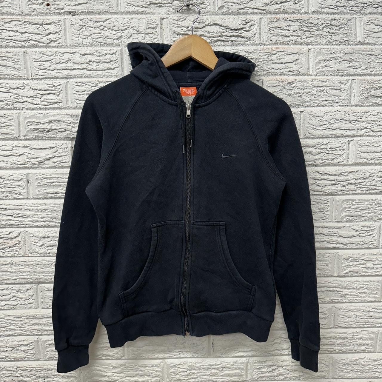 Nike Y2K Nike Women’s Zip Up Hoodie Sweatshirt Black Medium Size M / US 6-8 / IT 42-44 - 1 Thumbnail