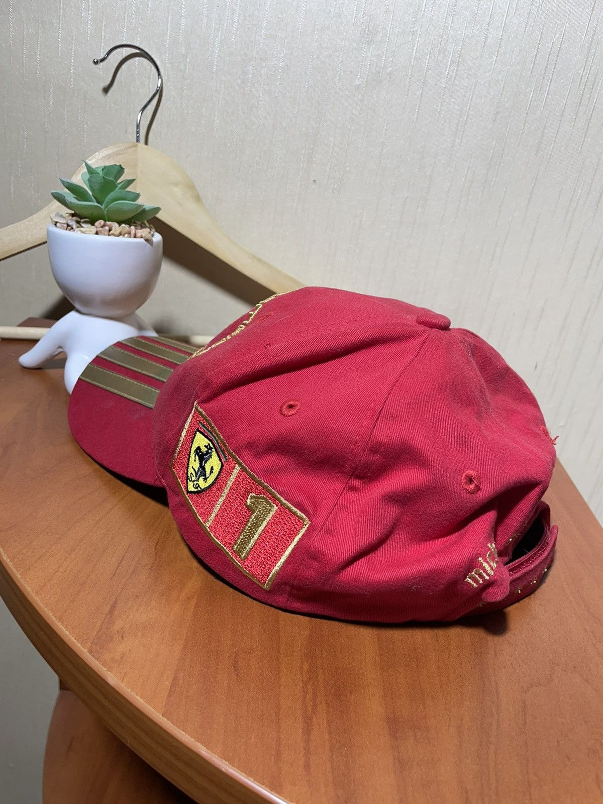 Ferrari × Vintage Michael Schumacher formula 1 Ferrari vintage racing cap Size ONE SIZE - 4 Thumbnail