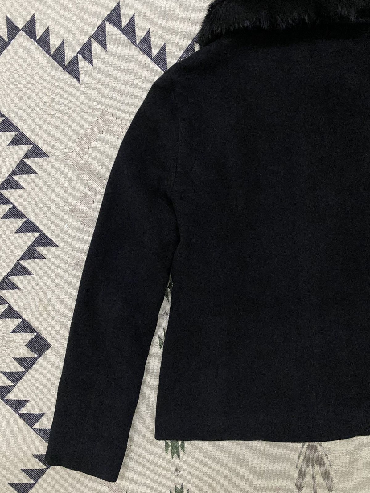 Vivienne Tam 90s VIVIENNNE TAM CHINESE KNOT FUR ANGORA WOOL BLEND JACKET Size M / US 6-8 / IT 42-44 - 14 Thumbnail