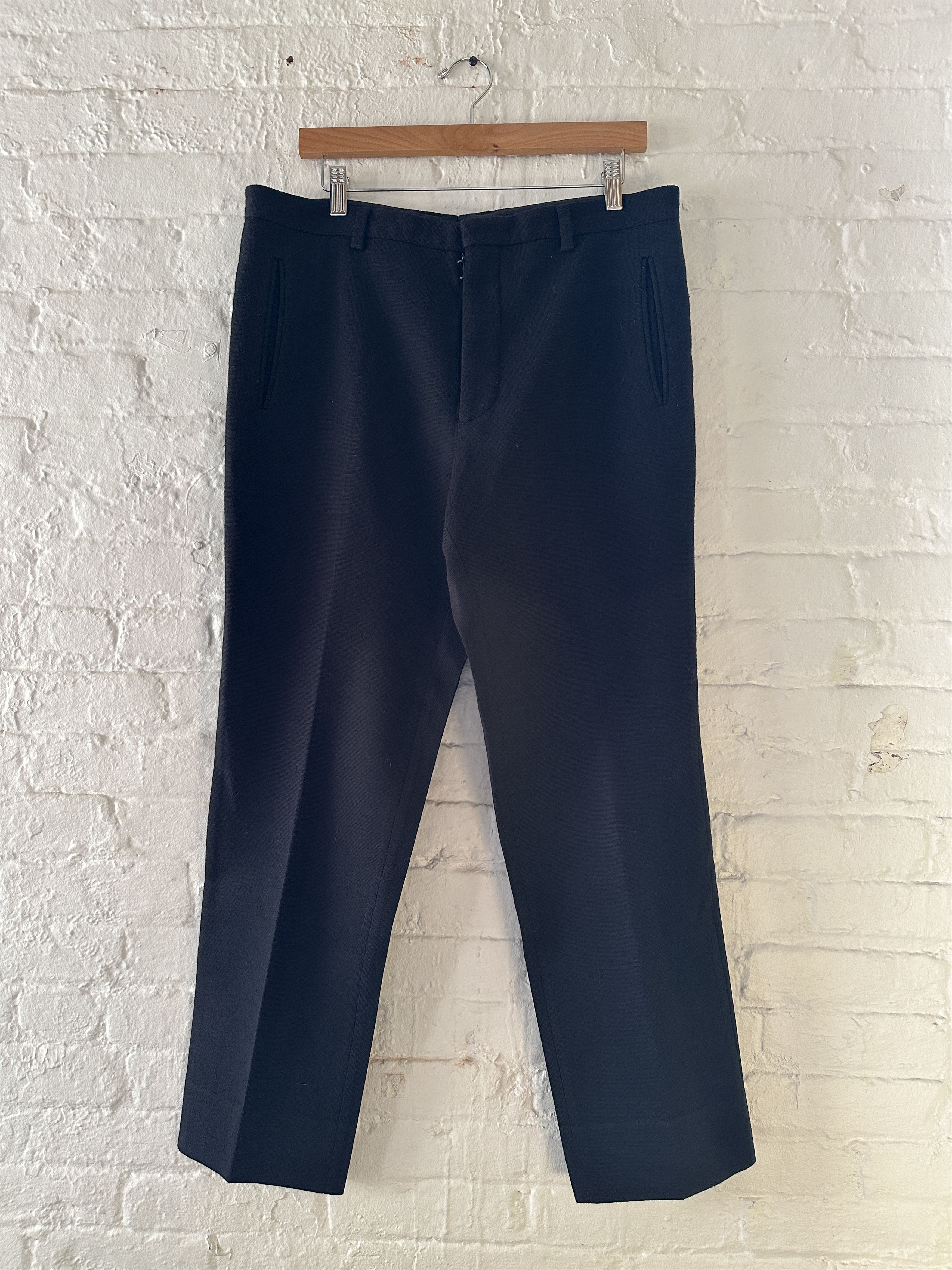 Maison Margiela Wool Gabardine Heavyweight Trousers