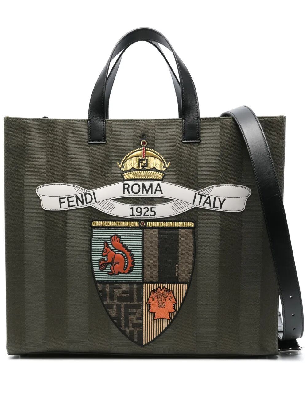 Fendi FENDI CLUB PEQUIN CANVAS SHOPPER BAG Size ONE SIZE - 1 Thumbnail