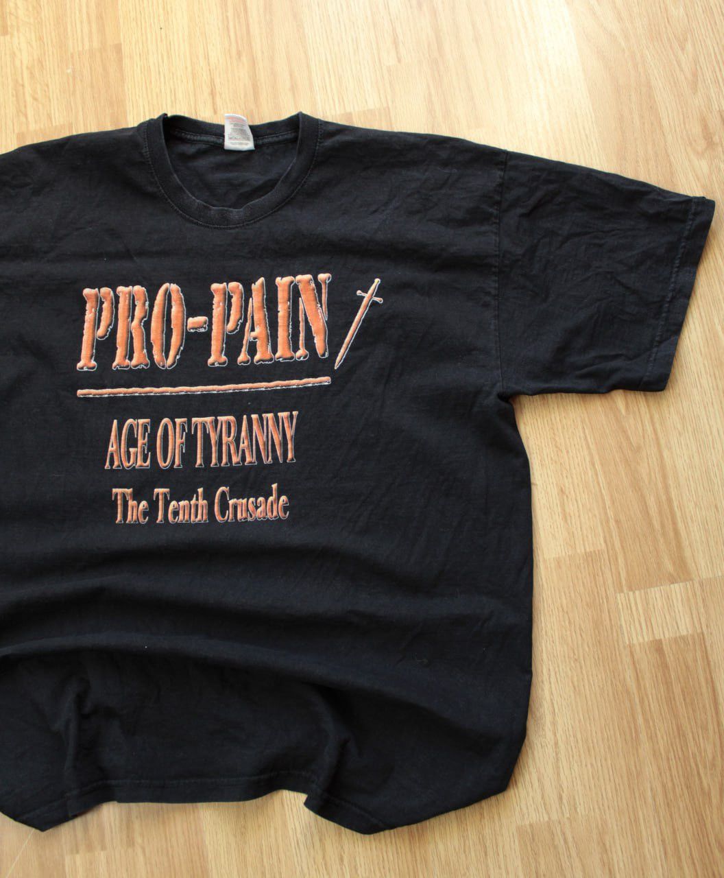 Band Tees 🔥 Pro Pain Age Of Tyranny Heavy Metal Band Rap T Shirt Rare Size US XL / EU 56 / 4 - 3 Thumbnail