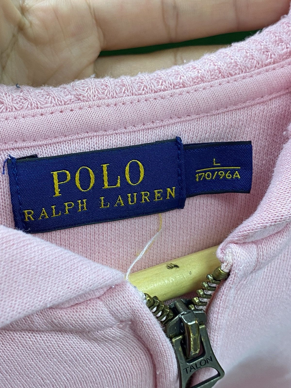 Polo Ralph Lauren Vintage Polo Ralph Lauren pink hoodies Size US L / EU 52-54 / 3 - 13 Thumbnail