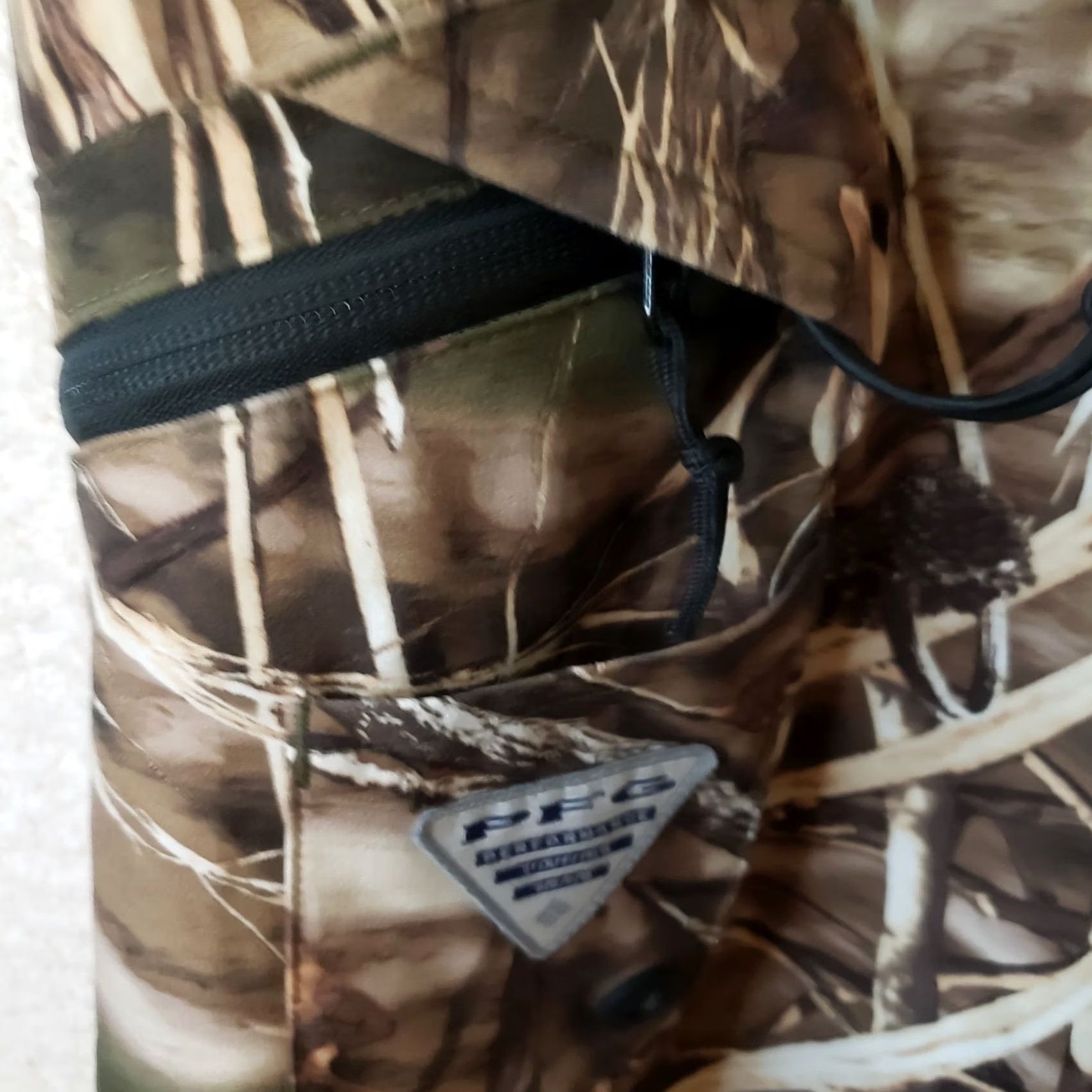 Vintage Columbia PFG Men's Board Shorts 32x11 Camouflage Beer Opener Quick Dry Moisture Wicking 5-Pocket Men’s Casual Summer Size US 32 / EU 48 - 5 Thumbnail
