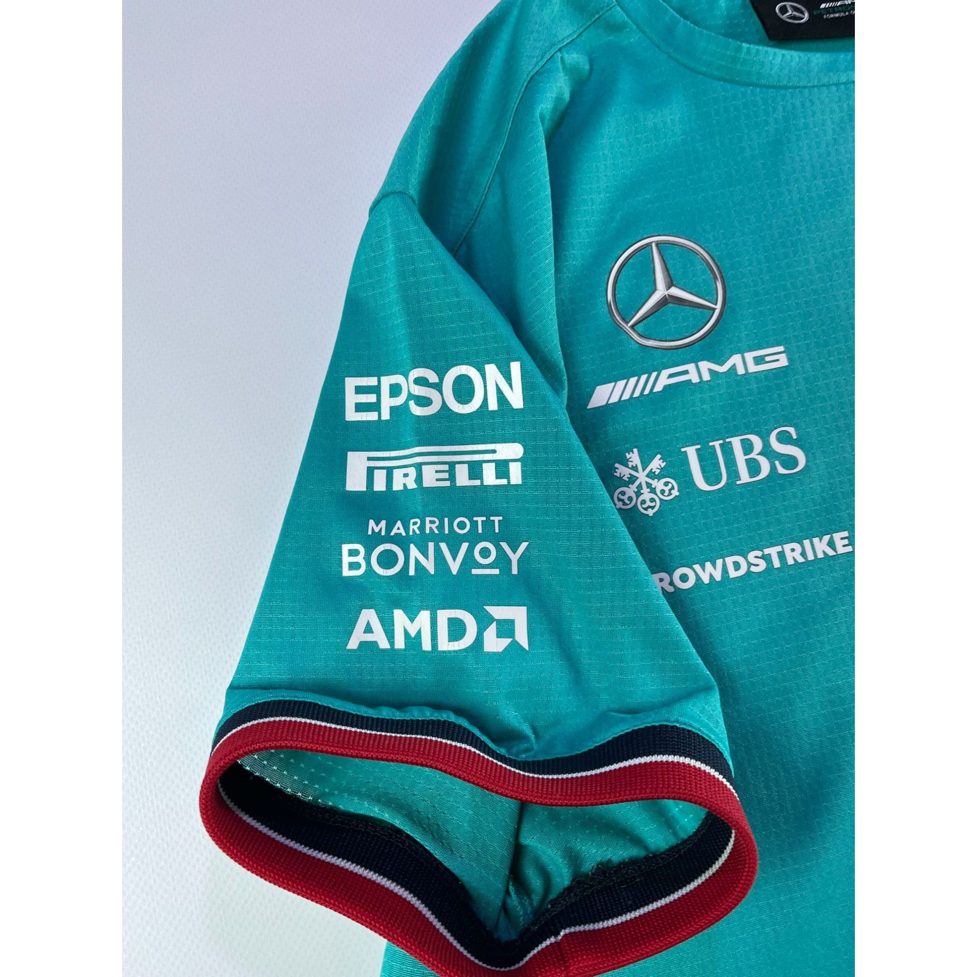 Vintage Tommy Hilfiger X Mercedes AMG Petronas Racing Jersey Size US L / EU 52-54 / 3 - 2 Thumbnail