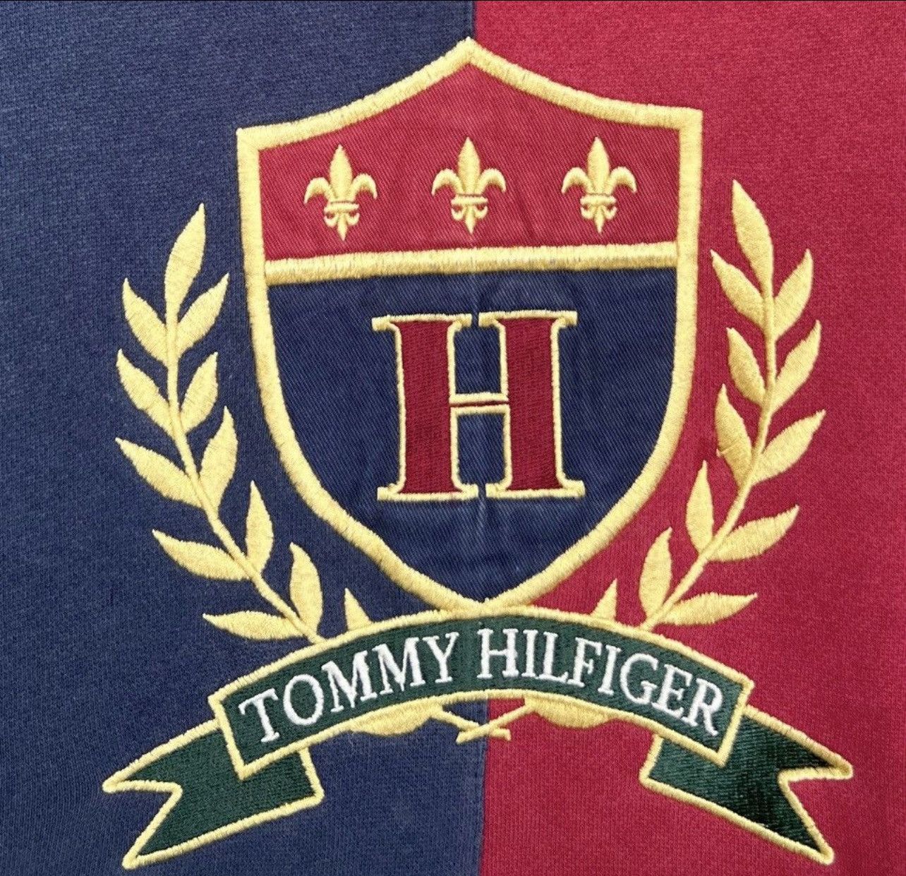Tommy Hilfiger Pick 💥💥 Vintage 90s Tommy Hilfiger Baggy Boxy Sweatshirt Size US XL / EU 56 / 4 - 5 Thumbnail