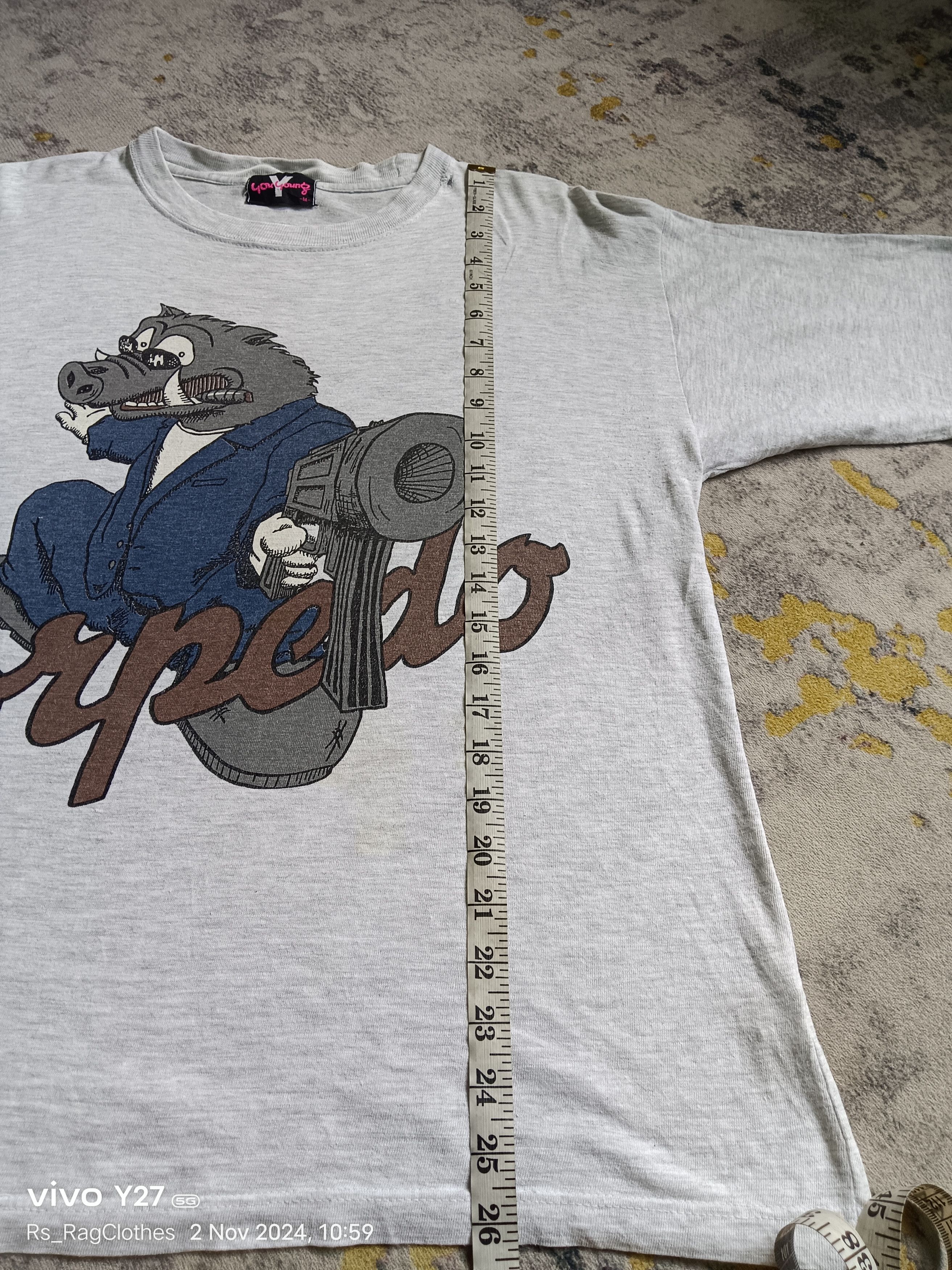 Vintage Vintage Animal Turpedo Tee Size US L / EU 52-54 / 3 - 8 Thumbnail