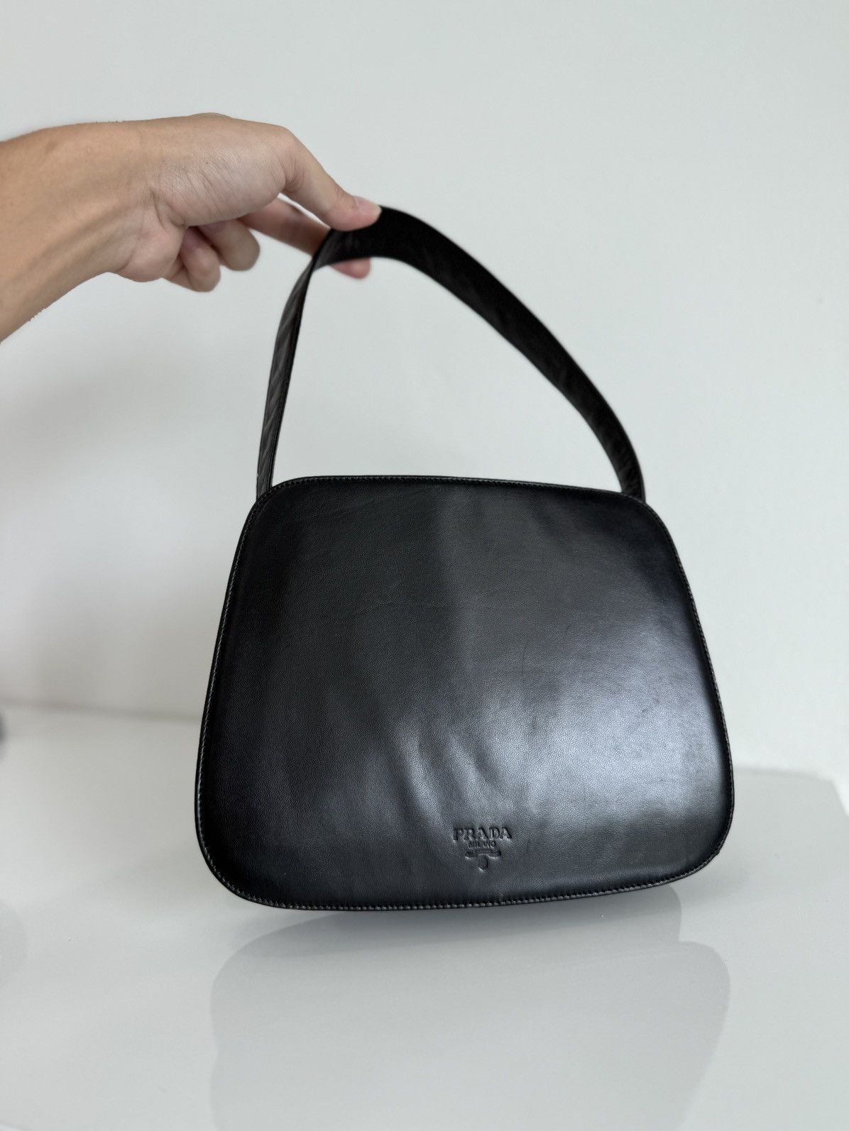 Prada Baguette Bag Vintage Prada Tessuto Mini Baguette Nylon Bag