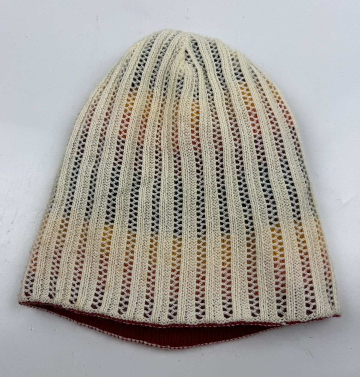 Japanese Brand multicolor beanie hat tc45 Size ONE SIZE - 4 Thumbnail