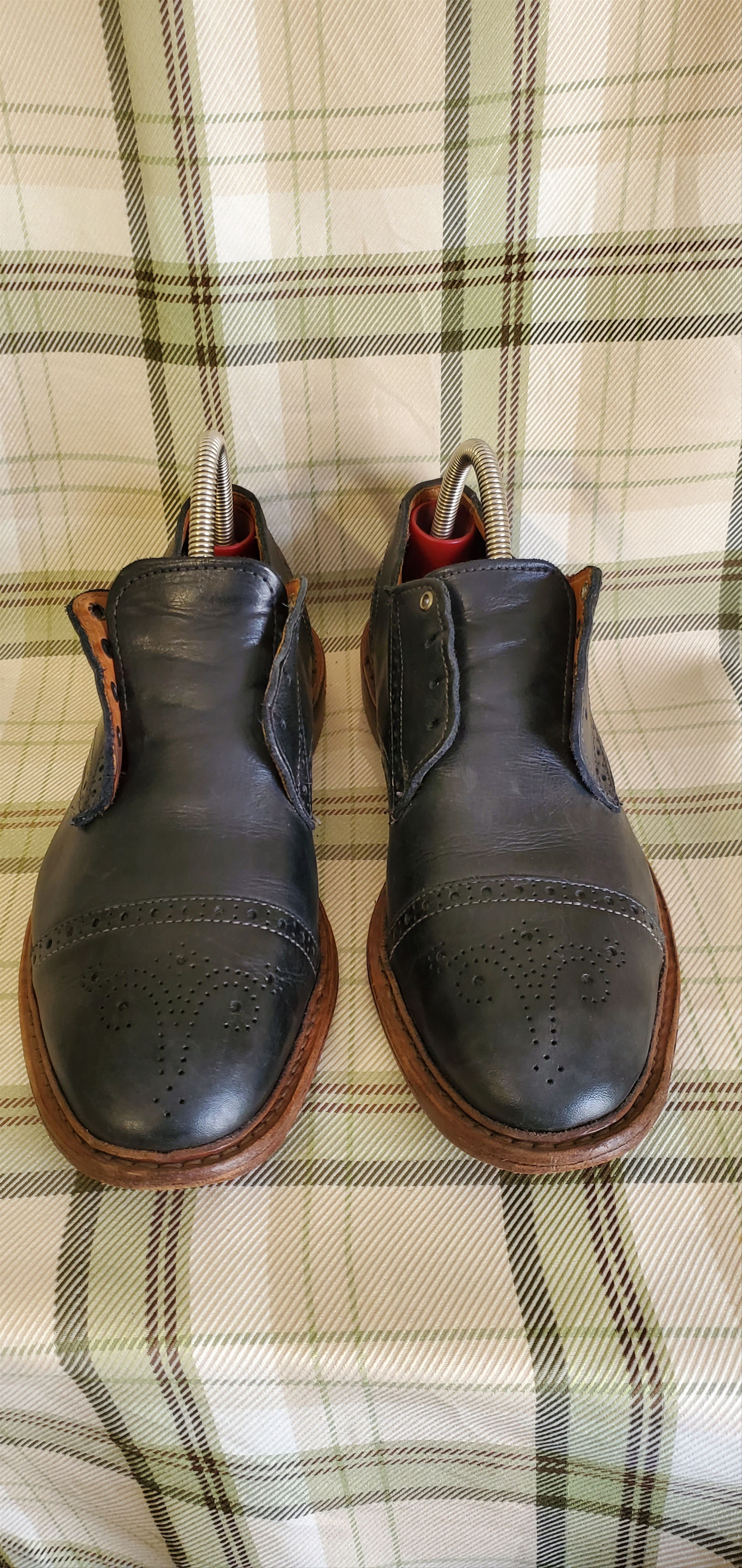 Allen Edmonds ALLEN EDMONDS BAINBRIDGE Brown Lace Up Dress Shoes Size US 8.5 / EU 41-42 - 4 Thumbnail