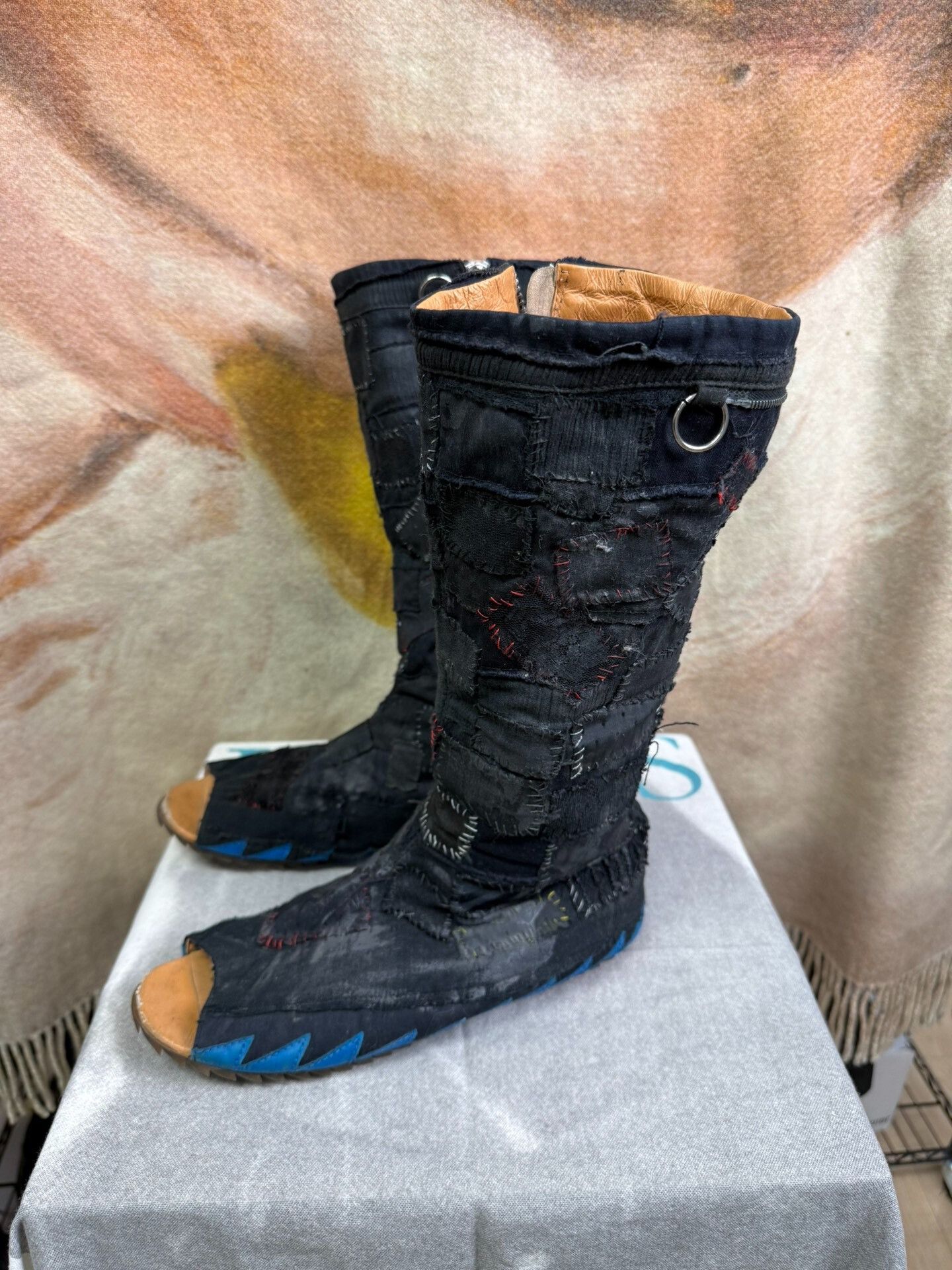 Undercover UNDERCOVER 03SS SCAB Patch Boots Size US 6 / EU 39 - 1 Thumbnail