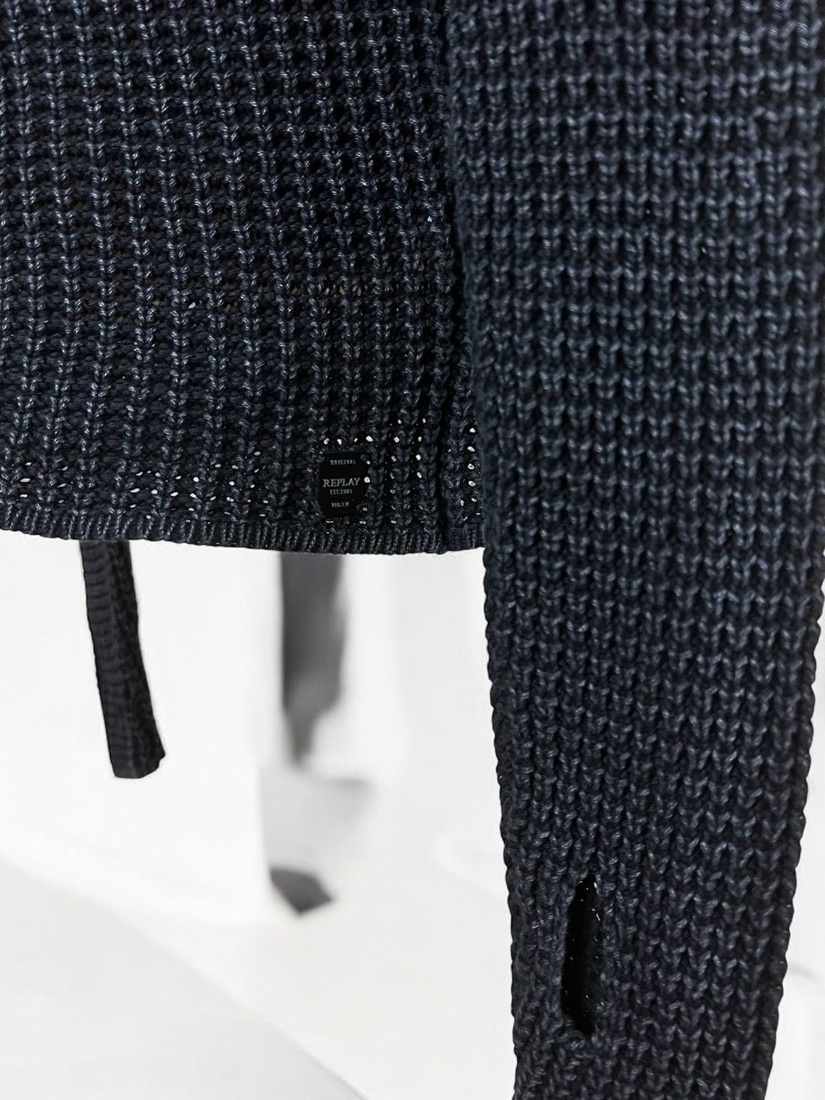 Replay Replay Knitwear Navy Sweater size M Size M / US 6-8 / IT 42-44 - 5 Thumbnail