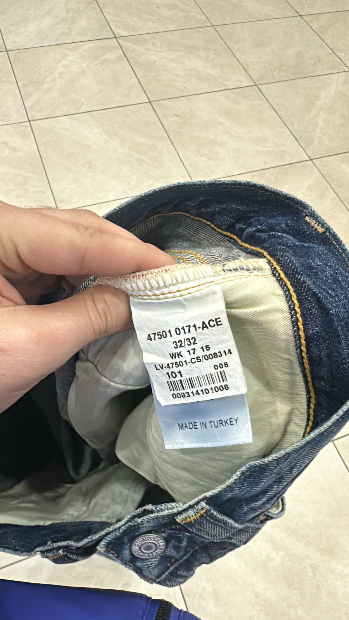 Levi's Vintage Clothing LVC SAMPLE Levi's Vintage Clothing 1947 501XX Selvedge Jeans Size US 32 / EU 48 - 8 Thumbnail