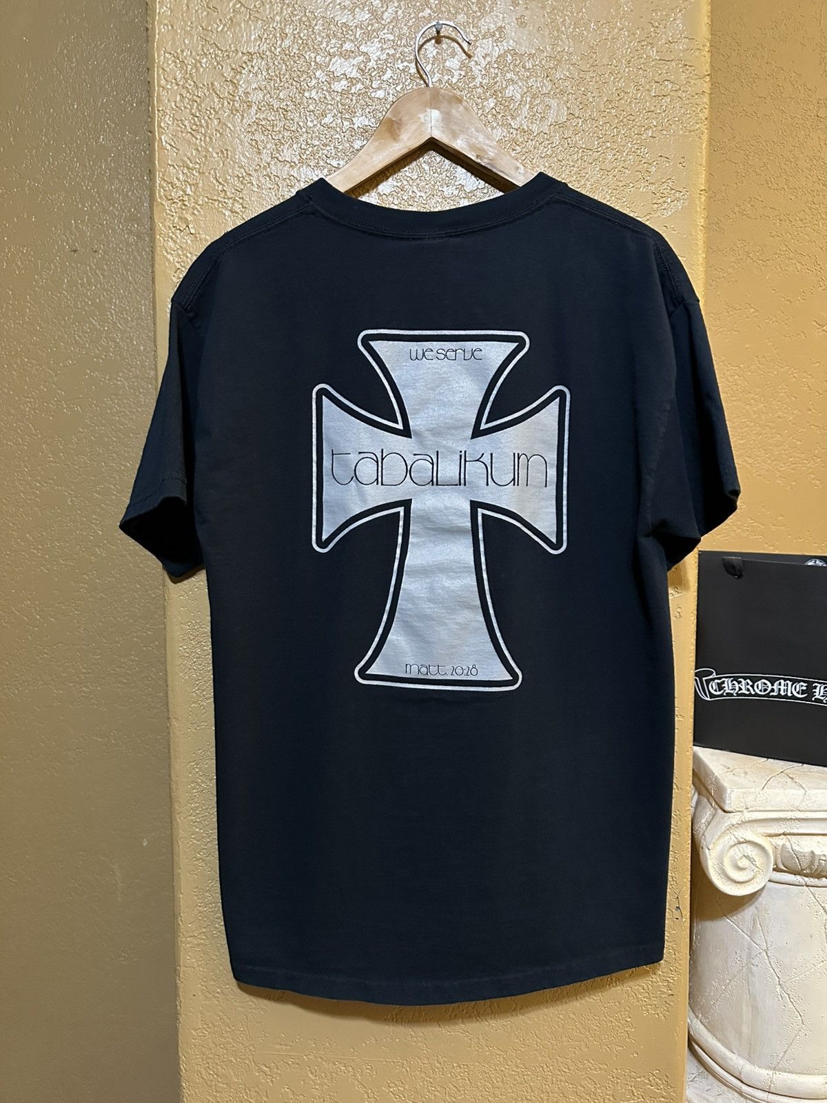 Vintage vintage Matthew 20:28 t shirt religion west coast choppers Size US L / EU 52-54 / 3 - 1 Thumbnail