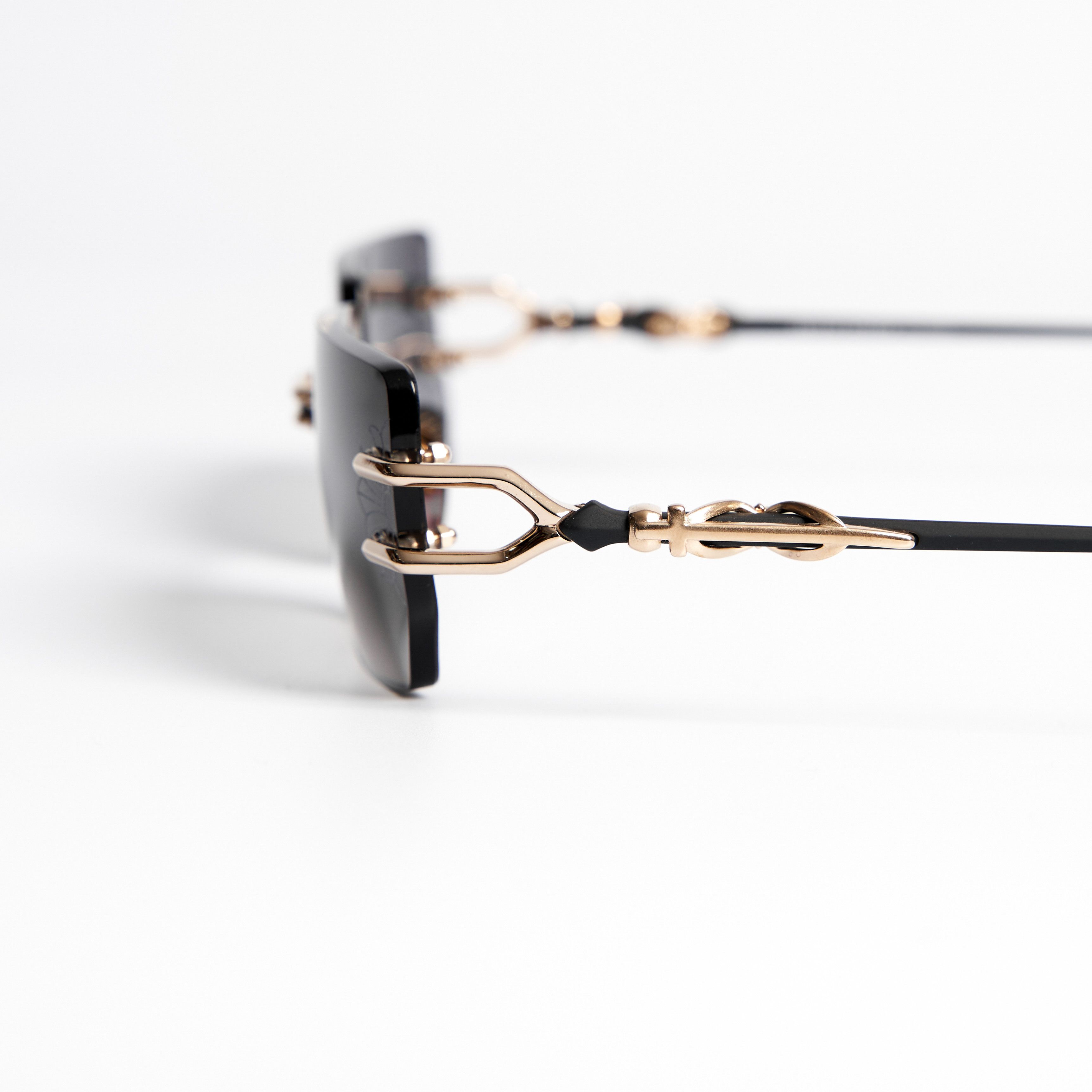 Chrome Hearts CHROME HEARTS LORDIE GOLDPLATED/MATTE BLACK Size ONE SIZE - 6 Thumbnail