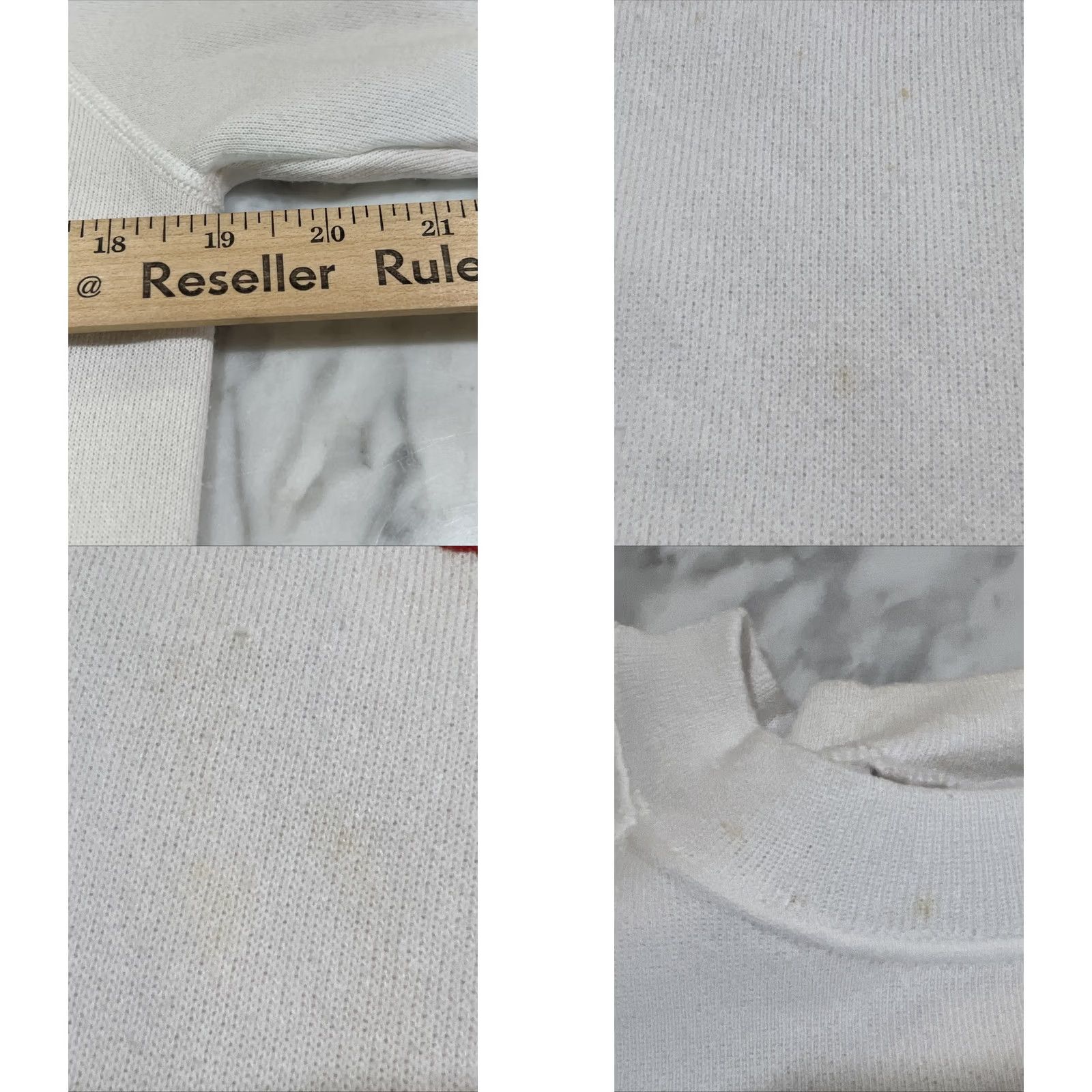 Hanes VINTAGE Hanes Clan Donnachaidh Sweatshirt Men M Virtutis Gloria Merced Stains Size US M / EU 48-50 / 2 - 9 Thumbnail