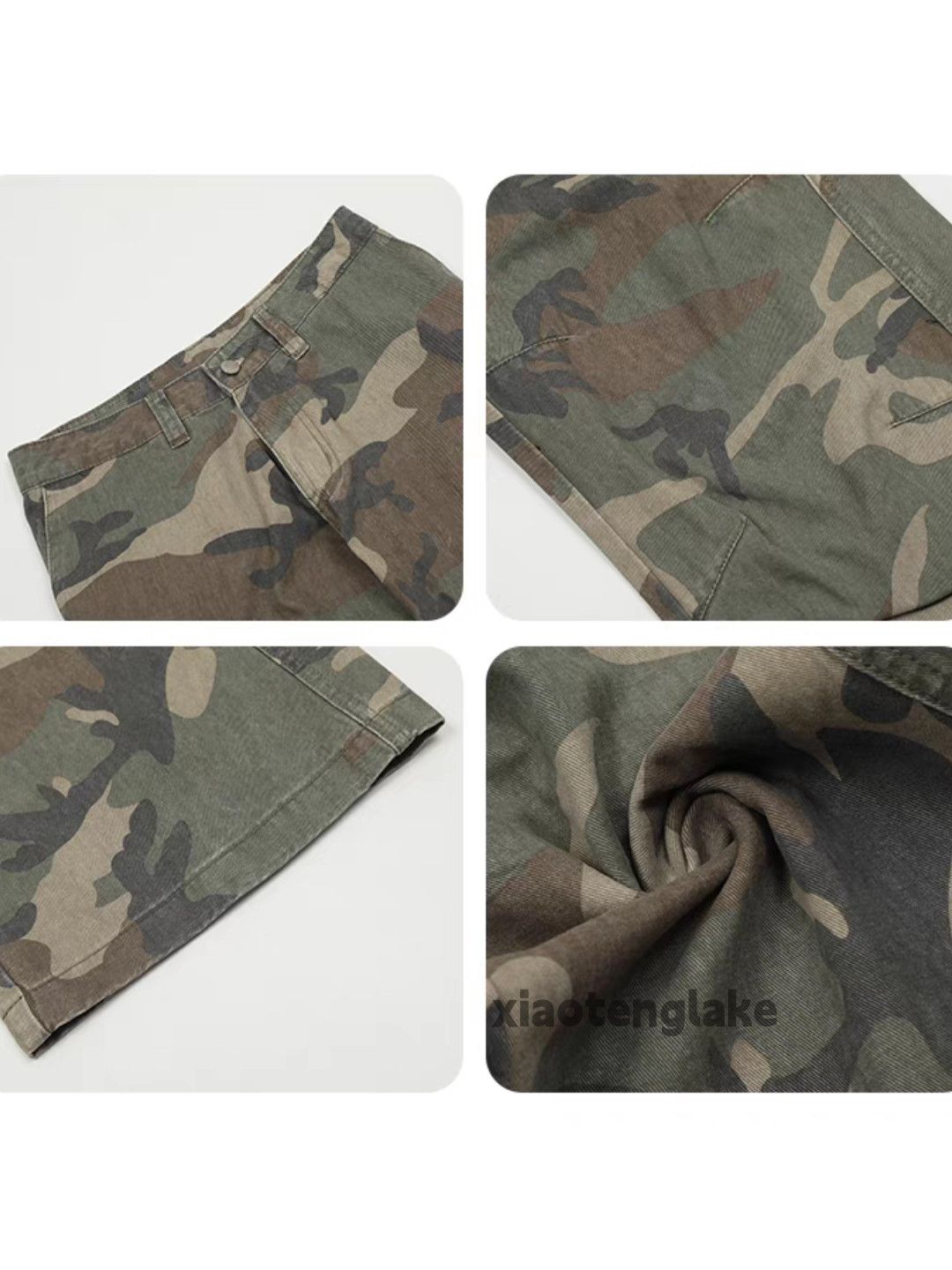 Designer × Vintage utility military loose baggy skate hiphop cargo pants Size US 34 / EU 50 - 5 Thumbnail