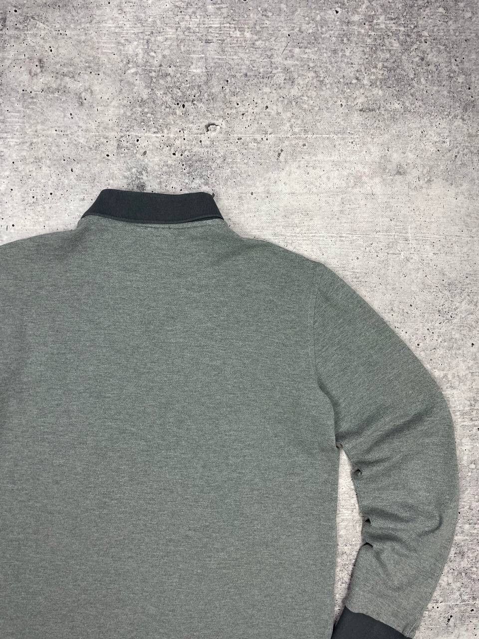 Armani × Emporio Armani Vintage Emporio Armani EA7 Y2K Style Grey Polo Longsleeve Size US L / EU 52-54 / 3 - 16 Thumbnail