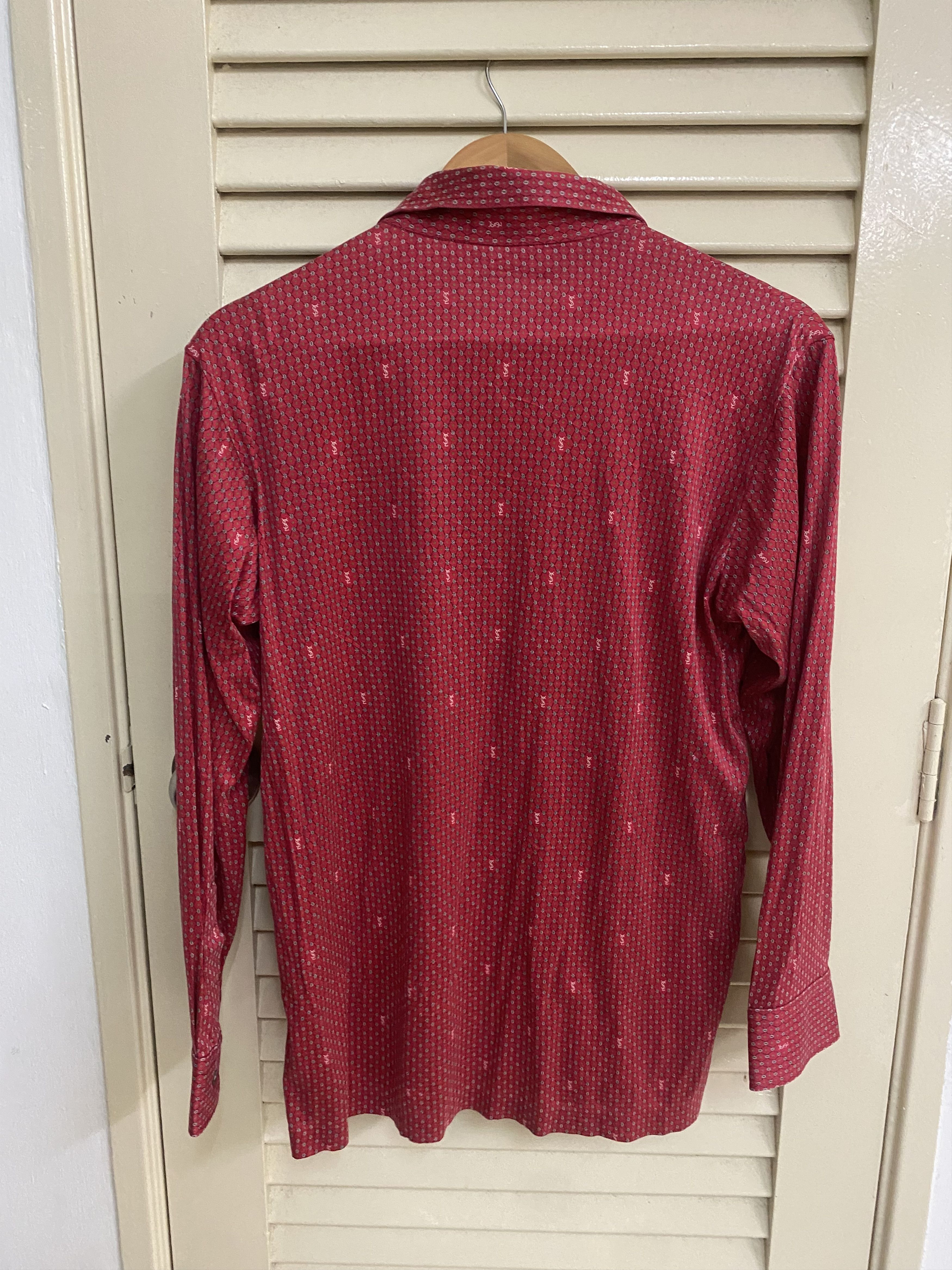 Saint Laurent Paris YSL Monogram Long Sleeve Shirt Lots of 2 Size US M / EU 48-50 / 2 - 11 Thumbnail