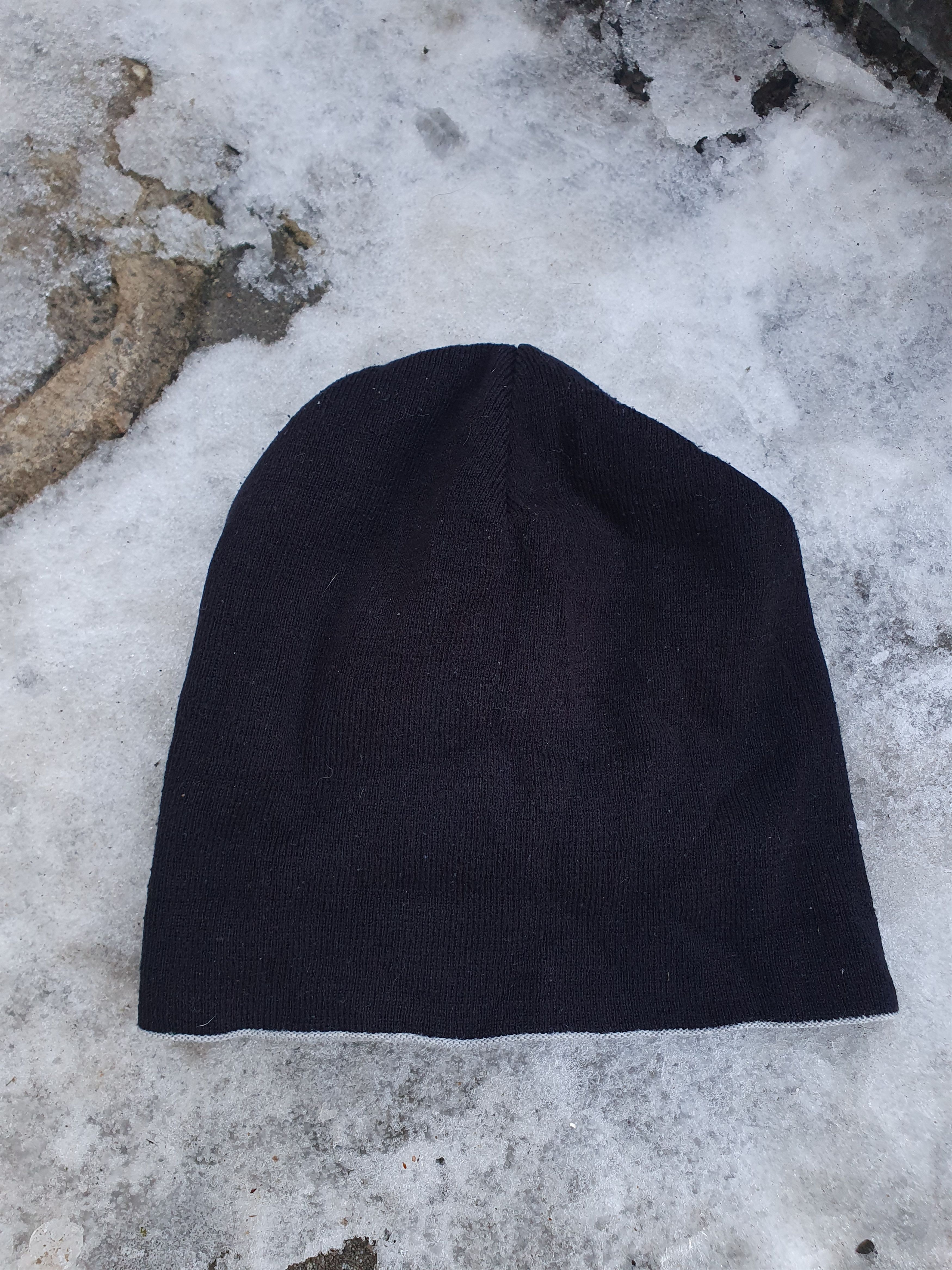 Nike × Vintage Nike Reversible Beanie Vintage Double Sided Winter Hat Size ONE SIZE - 4 Thumbnail