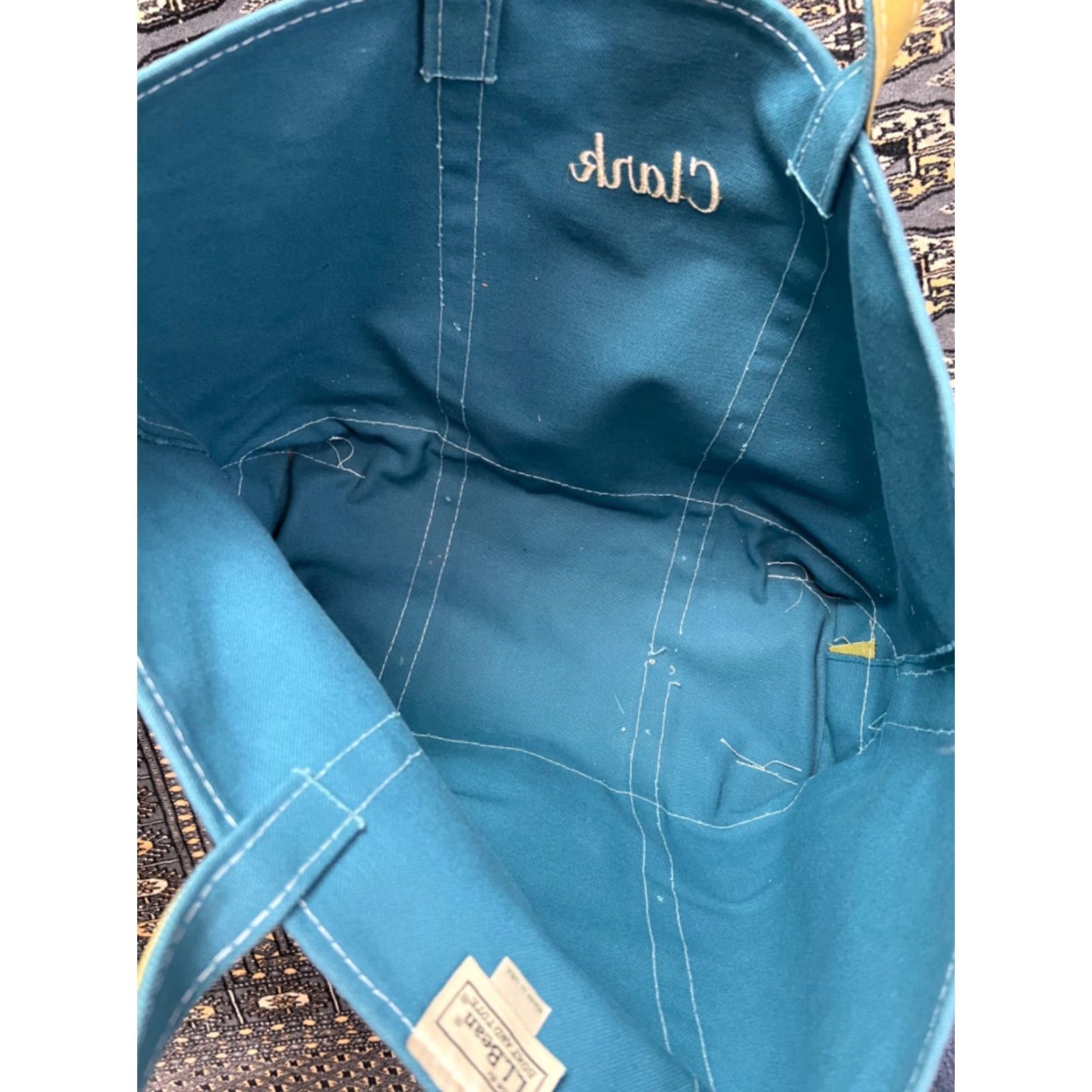 Vintage VINTAGE L.L. Bean Boat and Tote Tote Unisex Adults Large Blue Canvas USA Bag Size ONE SIZE - 8 Thumbnail