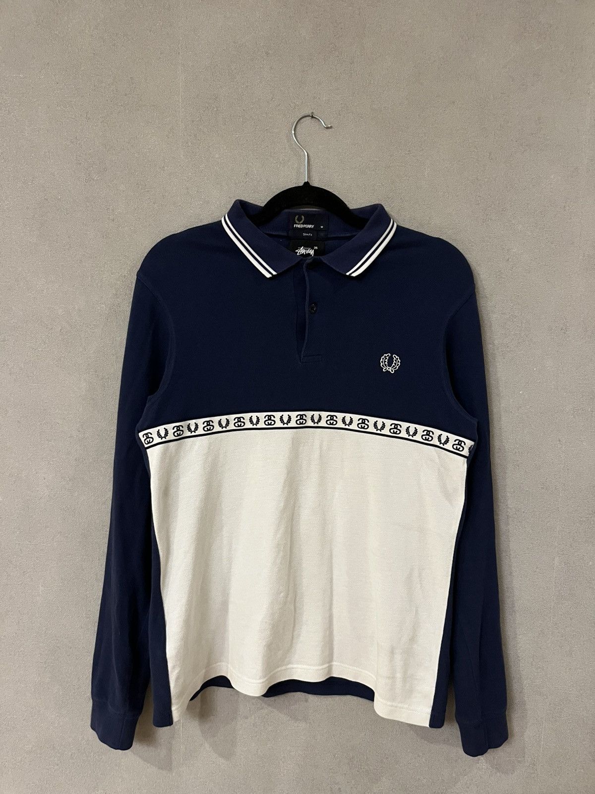 Fred Perry × Stussy Fred perry x Stussy vintage rare longsleve polo Size US M / EU 48-50 / 2 - 1 Thumbnail