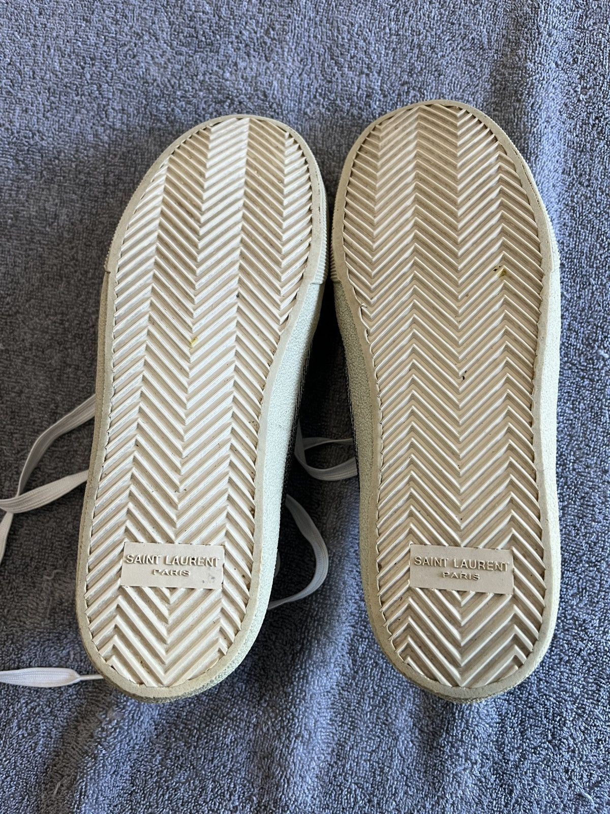 Yves Saint Laurent Saint Laurent Paris Solaris Tela pow Size US 7.5 / IT 37.5 - 6 Thumbnail