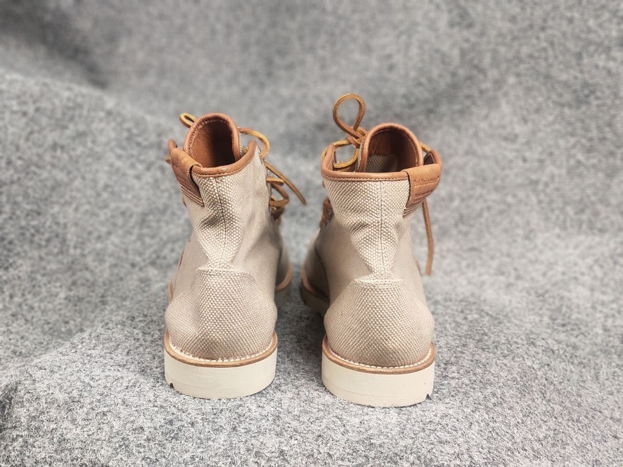 Peak Performance Peak Performance Canvas High-Top Flat Lace up Boots Shoes Size US 9 / EU 42 - 12 Thumbnail