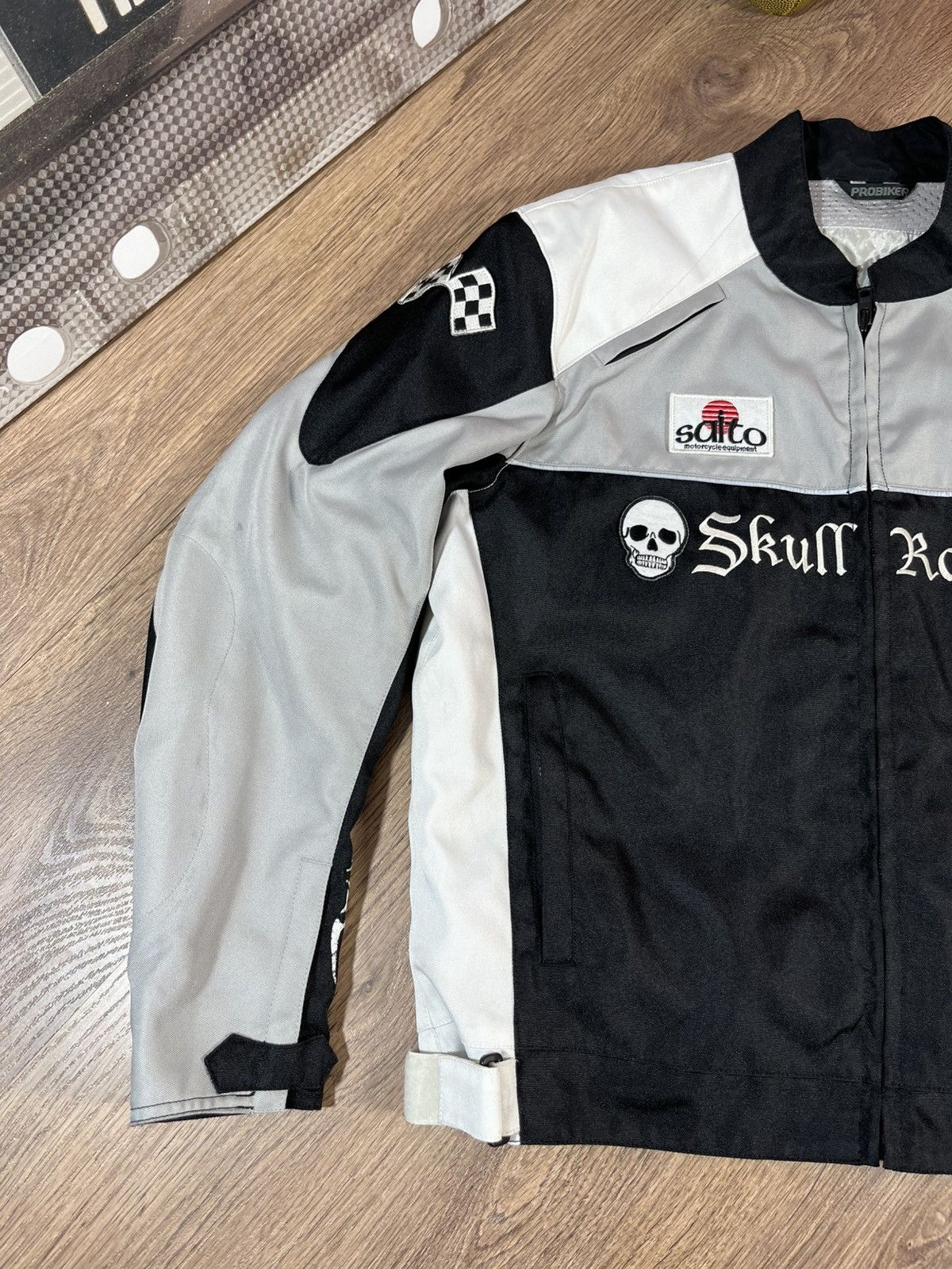 Vintage Vintage Probiker Skull Racing Drag Racing Jacket Size XXL Size US XXL / EU 58 / 5 - 2 Thumbnail
