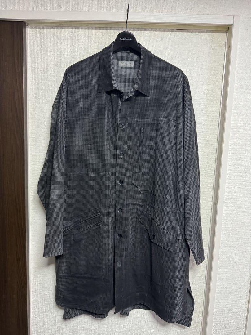 Yohji Yamamoto POUR HOMME 22ss check roler coat | Grailed