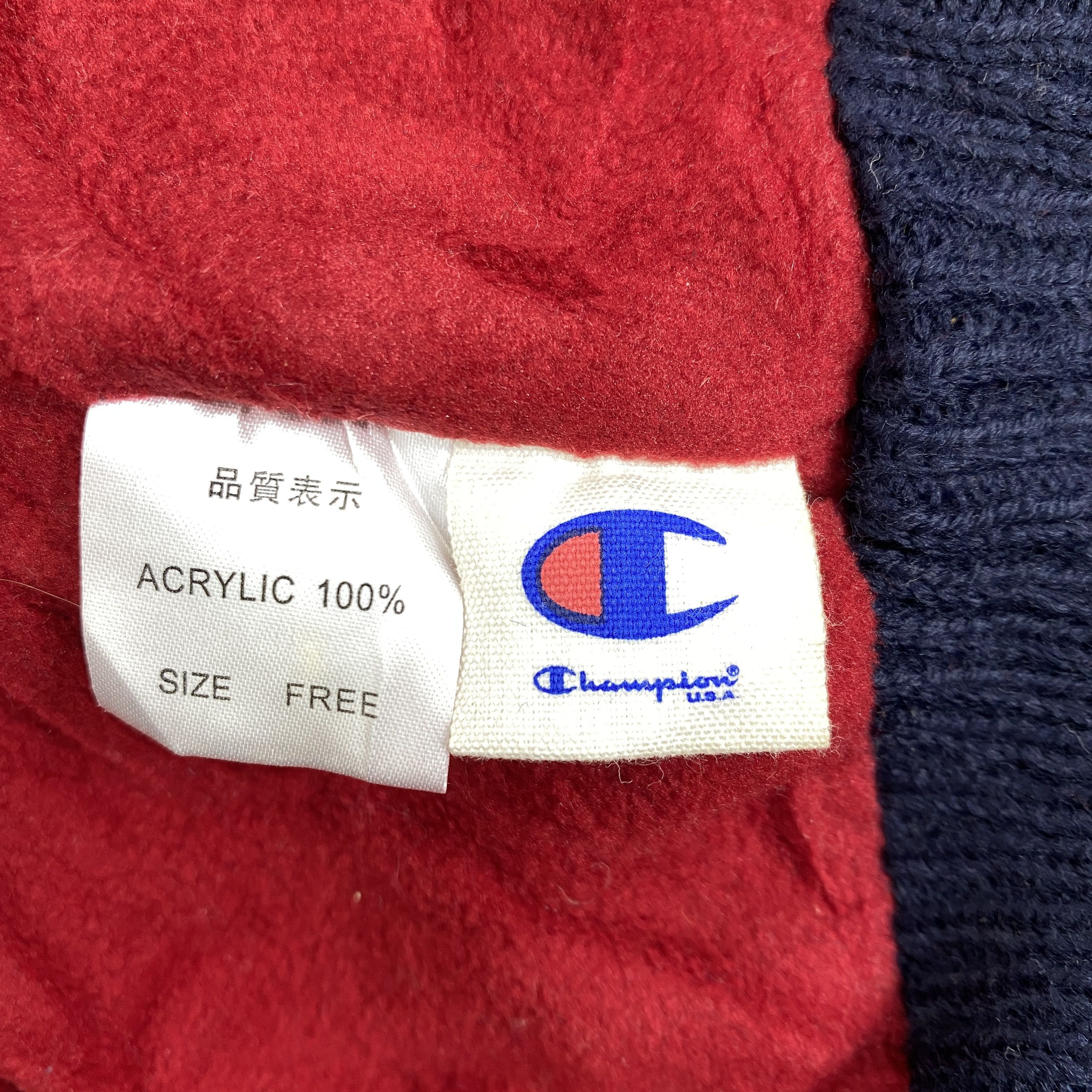 Japanese Brand Champion Stripped Knit Hat -BN678 Size ONE SIZE - 8 Thumbnail