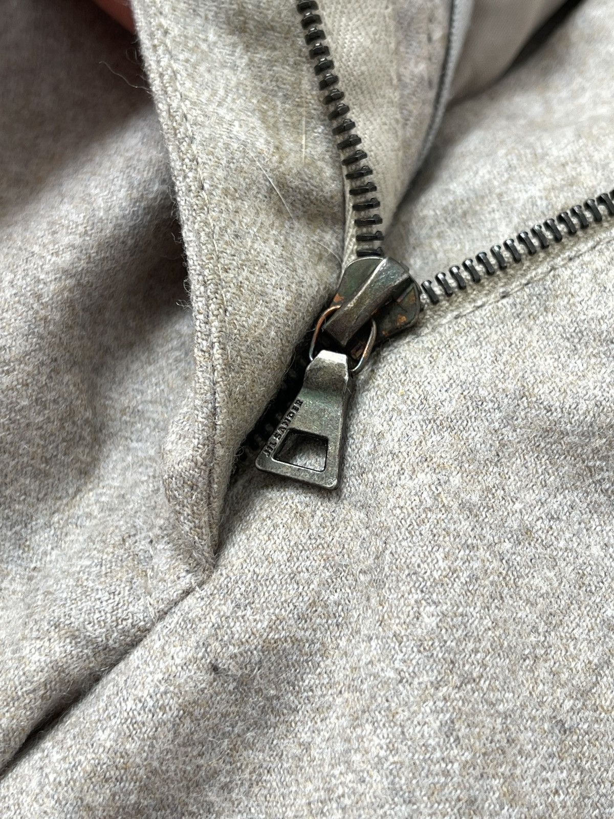 Jil Sander Jil Sander Women’s Wool Cashmere Beige Pants size 36 Italy Size 25" / US 0 / IT 36 - 7 Thumbnail