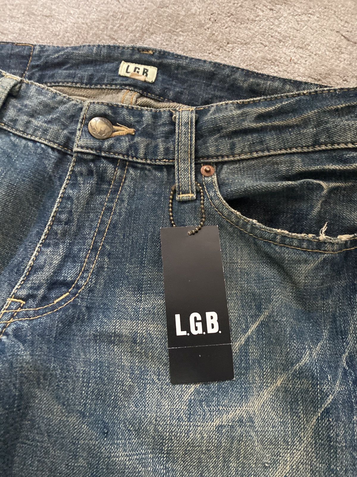 If Six Was Nine lgb wolf jeans Size US 26 / EU 42 - 9 Thumbnail