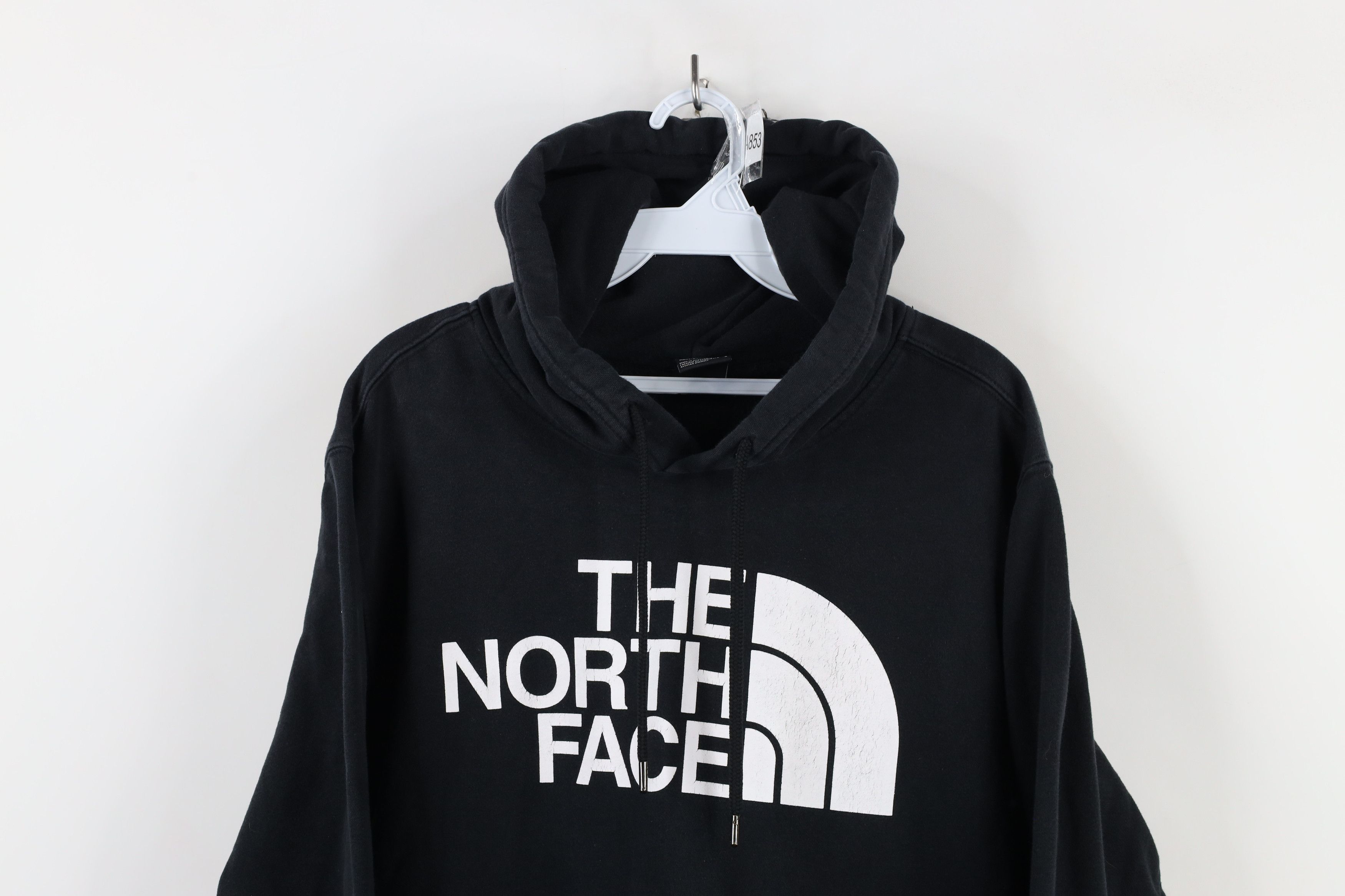 The North Face × Vintage Vintage Y2K The North Face Spell Big Logo Hoodie Sweatshirt Size US L / EU 52-54 / 3 - 2 Thumbnail