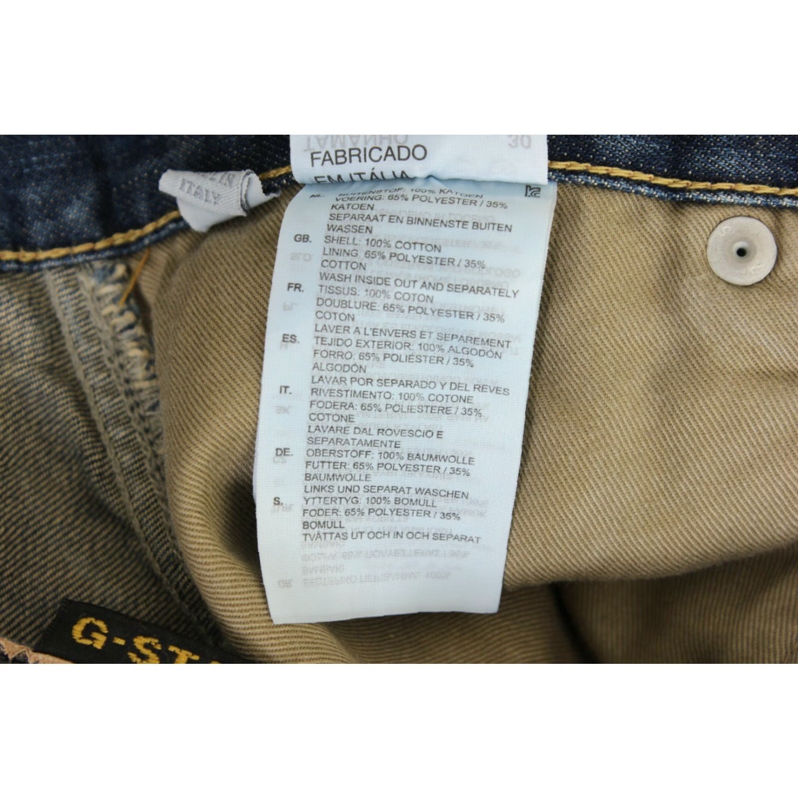 G-Star G-Star ARC 3D Loose Tapered Jeans Men Slim Fit W30 L34 DZ851 Jeans Slim Men's Blue 30in 34in 3D Arc Size US 30 / EU 46 - 7 Thumbnail
