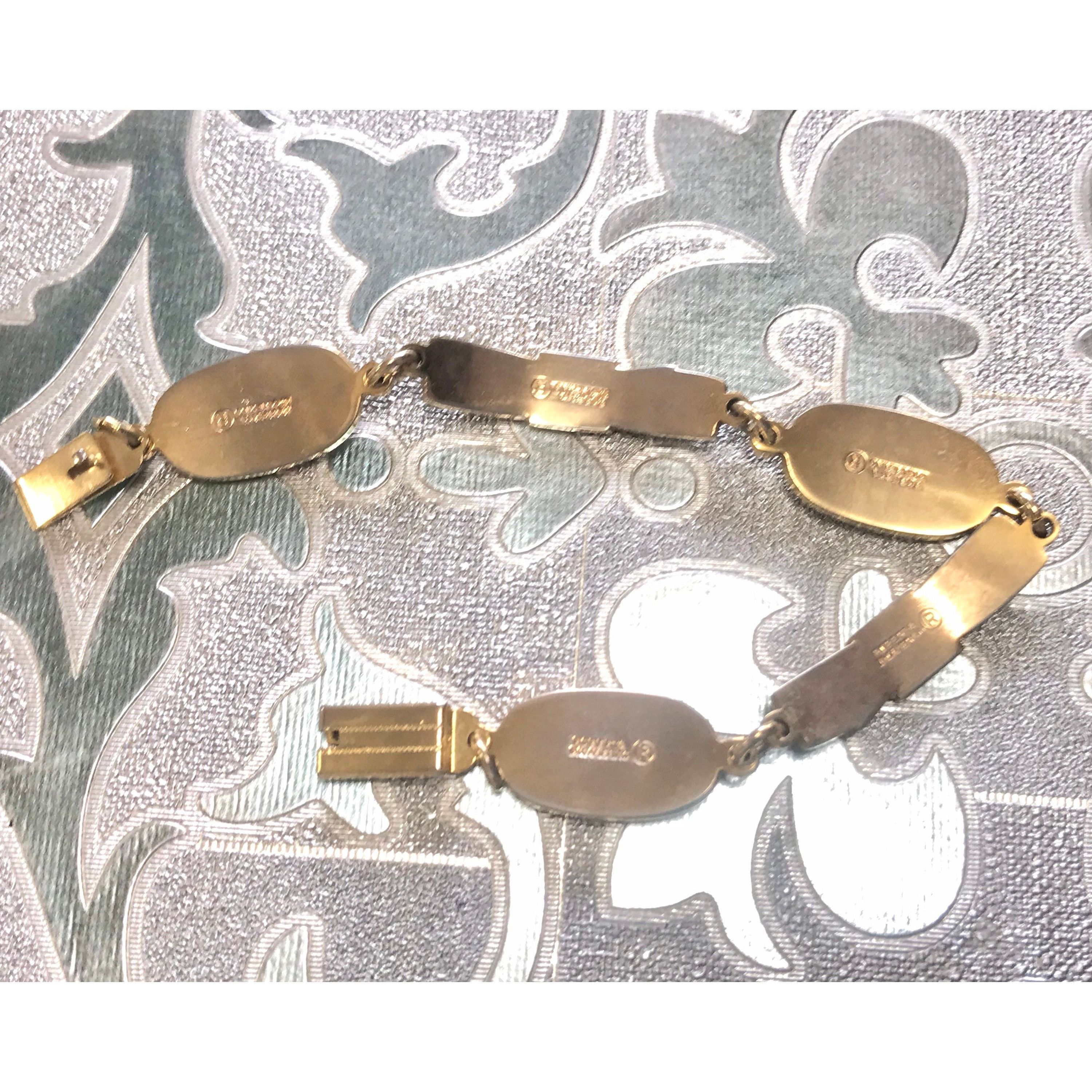 Roberta di Camerino Vintage Roberta di Camerino chain bracelet with white logo Size ONE SIZE - 7 Thumbnail