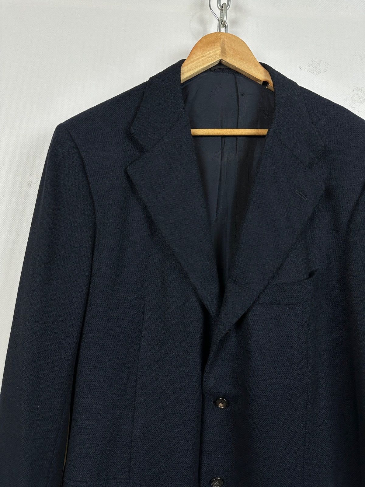 Kiton Vintage Kiton 3 Button Cashmere Blazer Jacket Size 54R - 12 Thumbnail