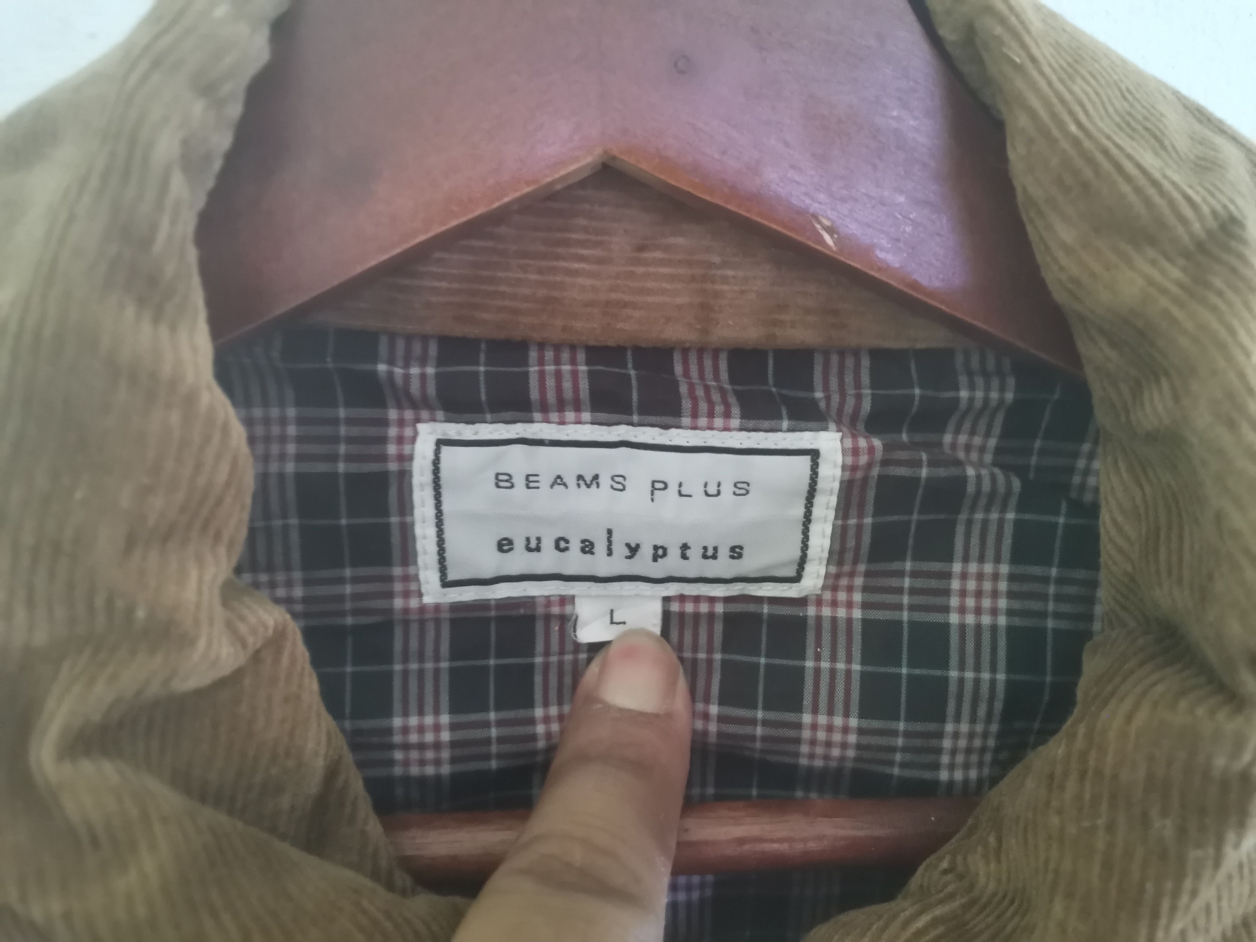Beams Plus Rare Beams plus corduroy jacket nice design Size US L / EU 52-54 / 3 - 4 Thumbnail