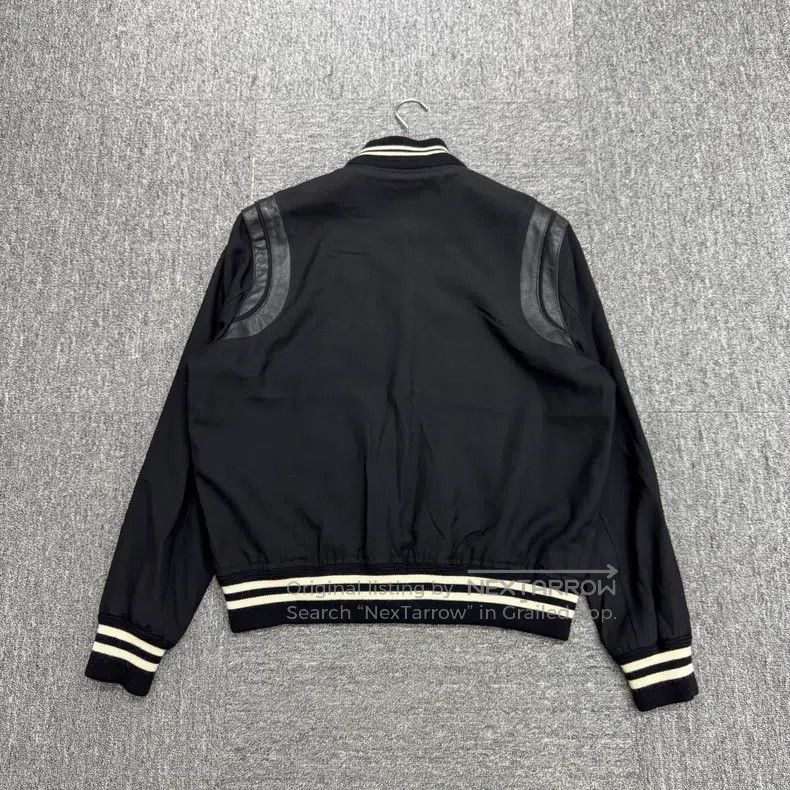 Saint Laurent Paris Saint Laurent Paris Mixed Leather Wool Baseball Jacket i Size US M / EU 48-50 / 2 - 5 Thumbnail