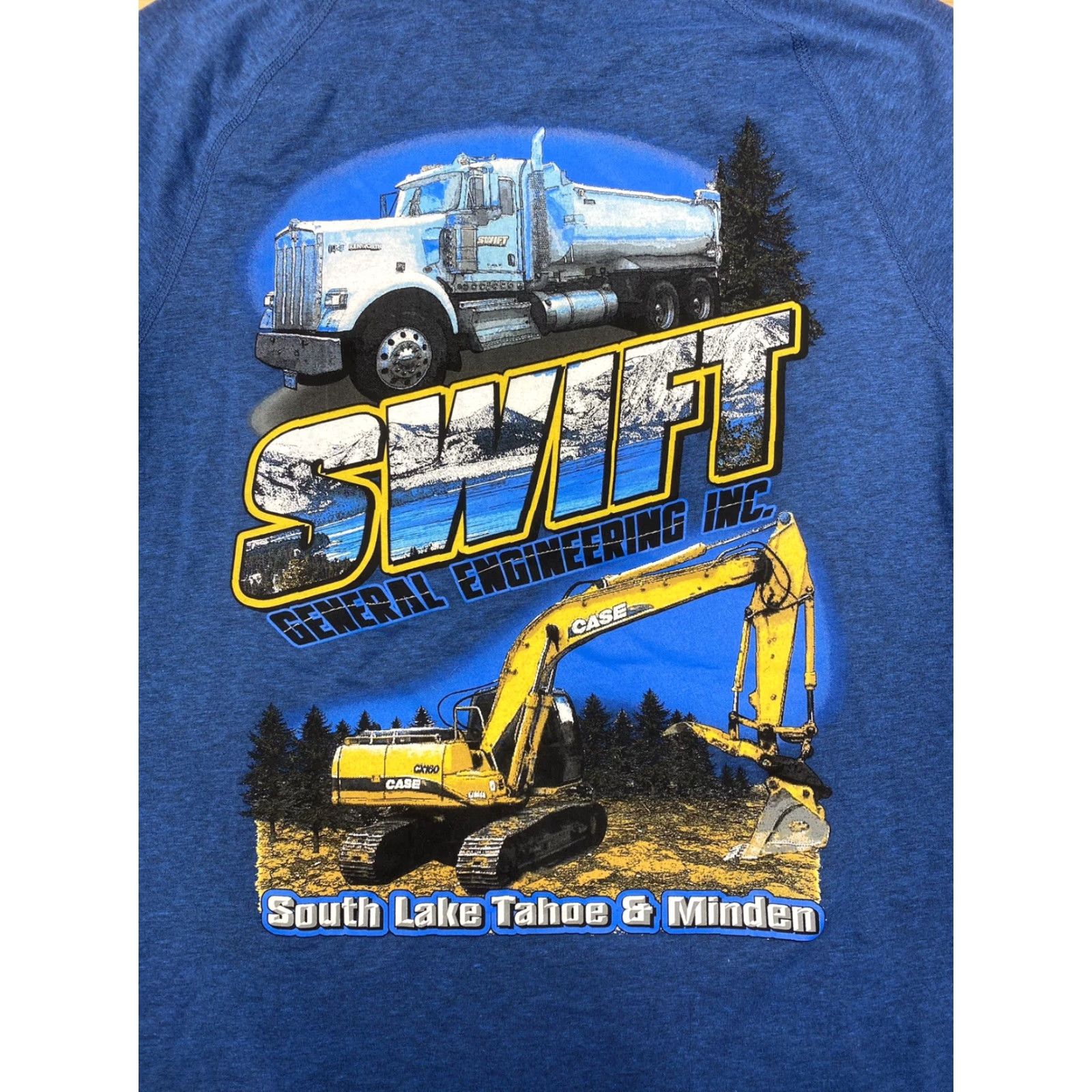 Carhartt Carhartt Graphic T Shirt M Heather Blue Short Sleeve Crew Neck Mens Size US M / EU 48-50 / 2 - 2 Thumbnail
