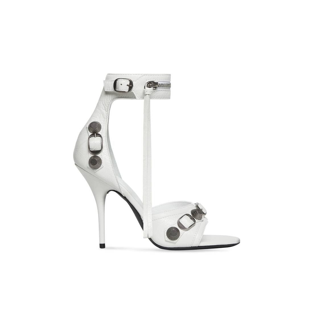 o1w1db10625 Cagole 110mm Sandals in White