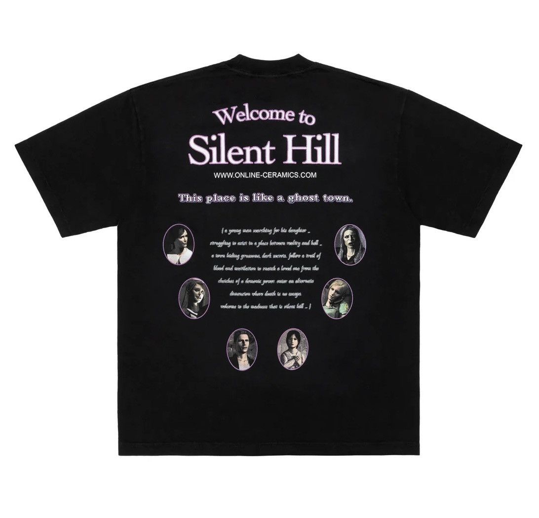 Online Ceramics Online Ceramics x Silent Hill 2 Welcome To Silent Hill Tee Size US M / EU 48-50 / 2 - 4 Thumbnail