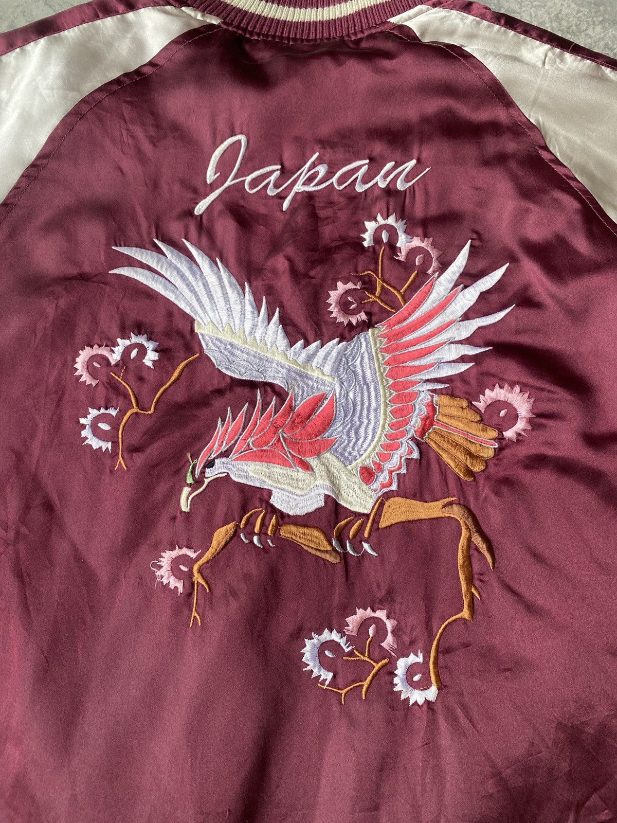 Japanese Brand Sukajan japan phoenix bird back hit Size US L / EU 52-54 / 3 - 3 Thumbnail
