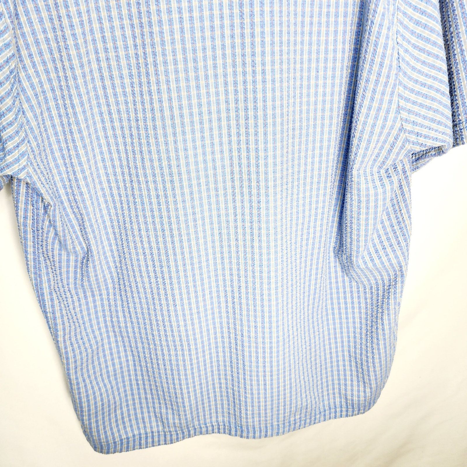 Royal Robbins Royal Robbins Blue Men's Button Front Short Sleeve Shirt Size US M / EU 48-50 / 2 - 12 Thumbnail