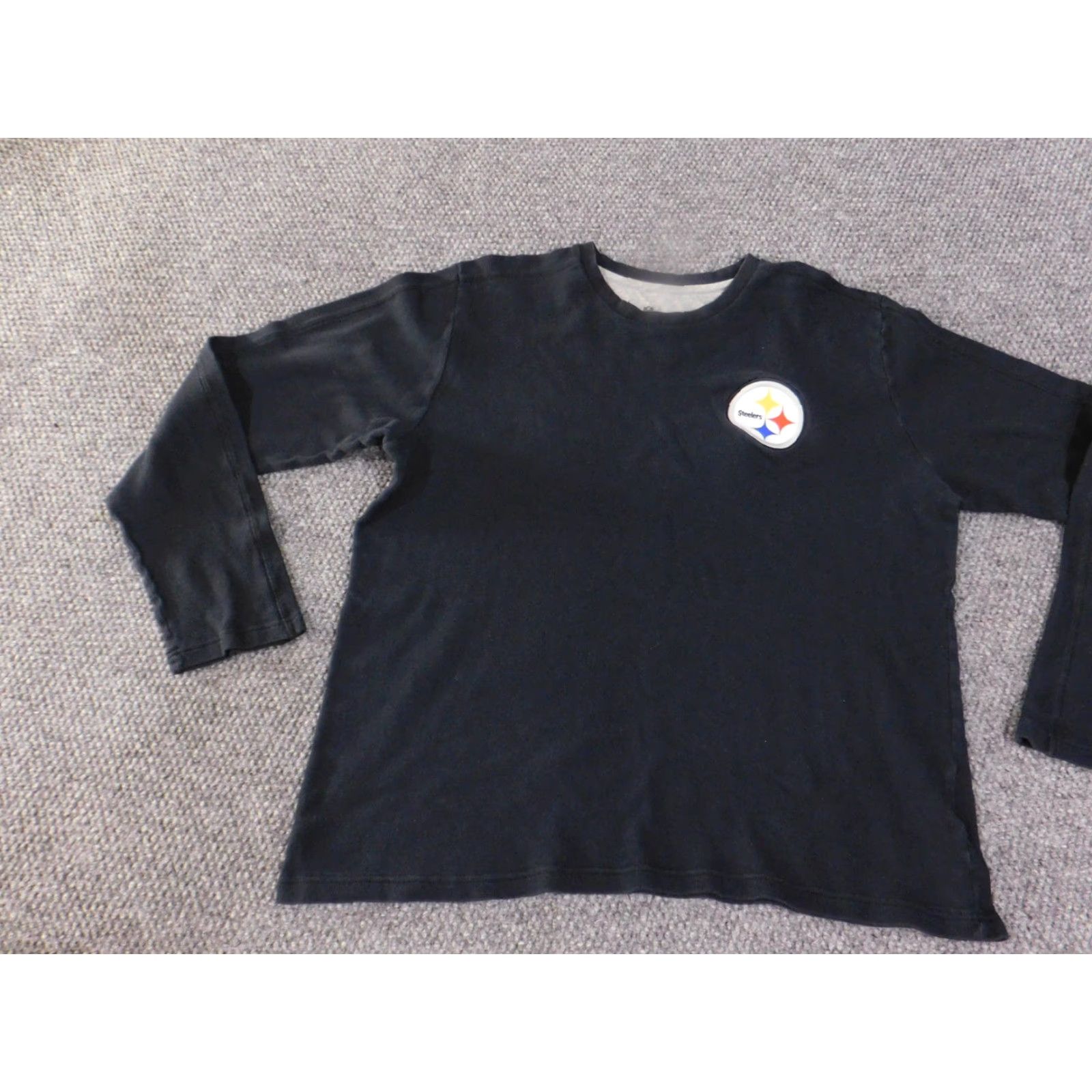 Nike Pittsburgh Steelers Shirt Mens XL Black Long Sleeve Nike NFL Team Apparel Cotton Size US XL / EU 56 / 4 - 3 Thumbnail
