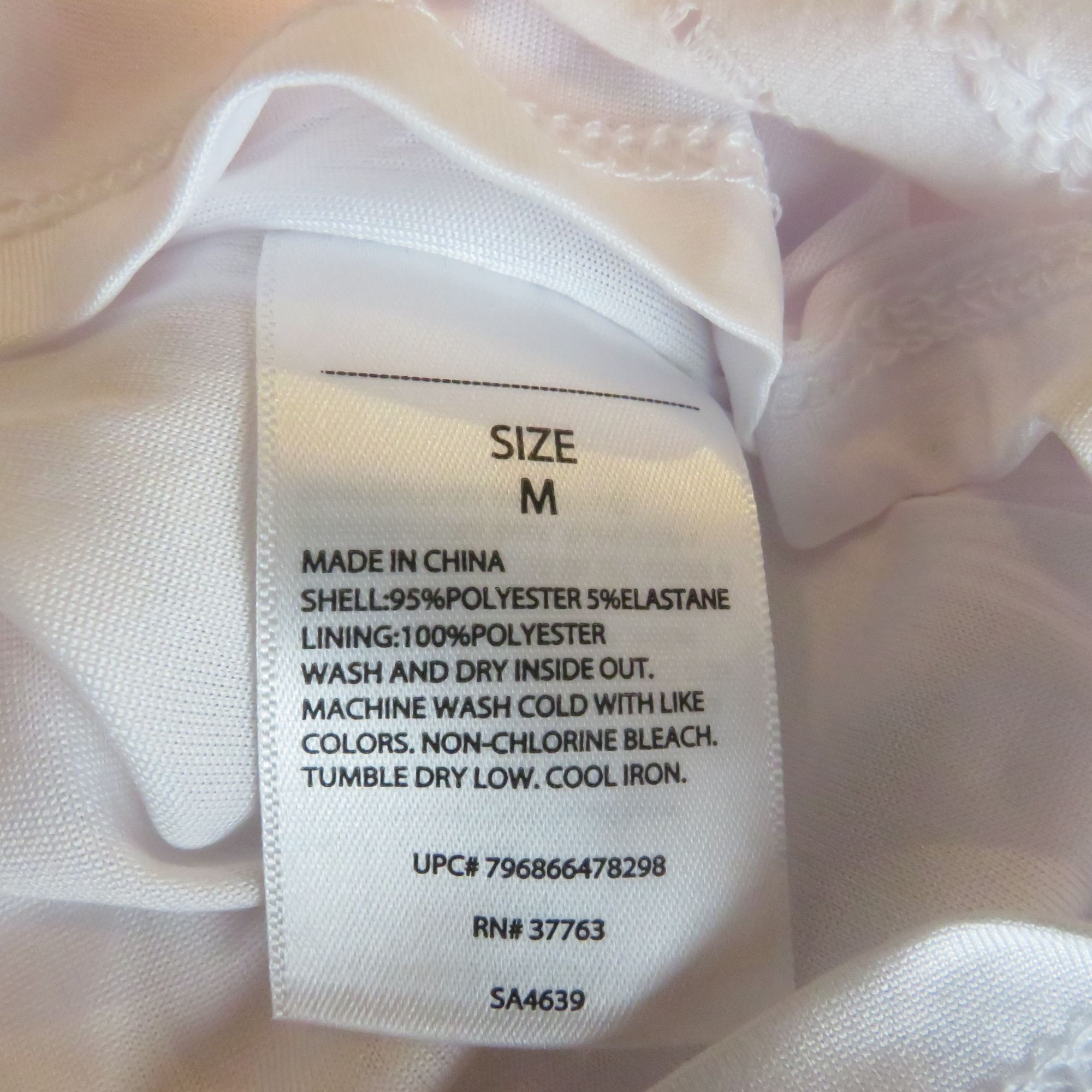 Other Rafaella Women's White Short-Sleeve Top Eyelet Detail Medium Size M / US 6-8 / IT 42-44 - 6 Thumbnail