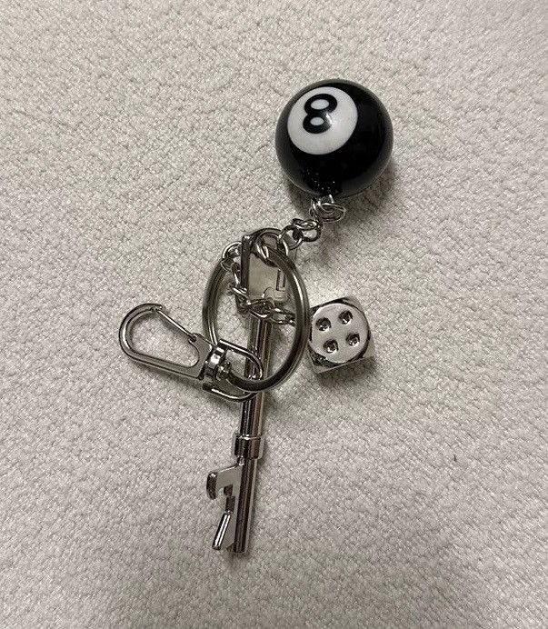 Japanese Brand × Vintage Retro punk y2k key snooker ball dice keychain Size ONE SIZE - 3 Thumbnail