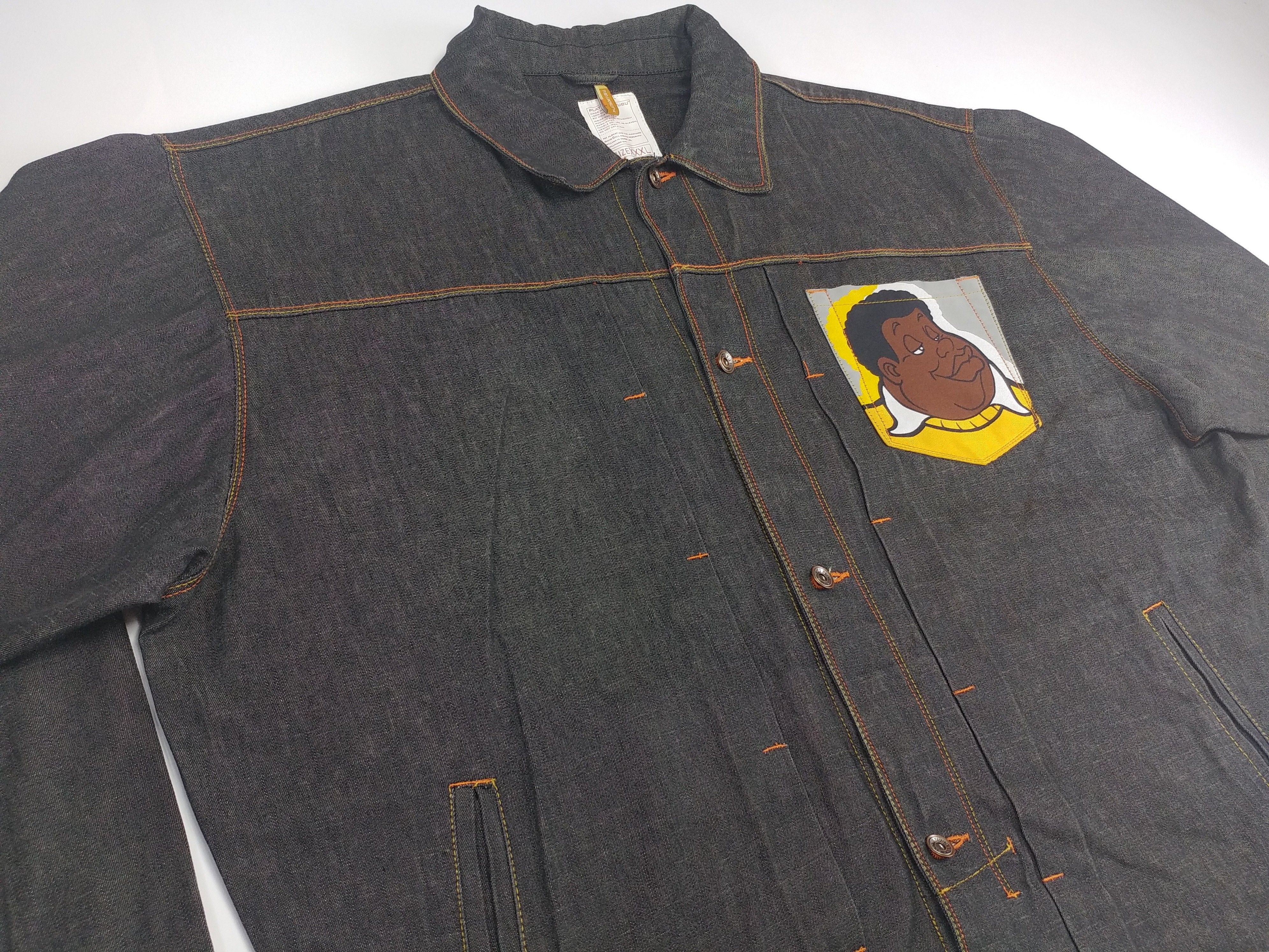 Fubu Platinum Fubu jacket, Fat Albert denim 90s hip-hop 1990s 3XL Size US XXL / EU 58 / 5 - 7 Thumbnail