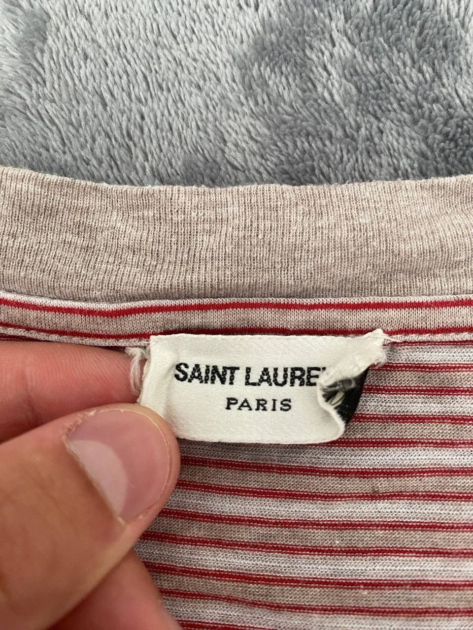 Vintage × Yves Saint Laurent VINTAGE SAINT LAUREN T-SHIRT TEE Size US XL / EU 56 / 4 - 8 Thumbnail
